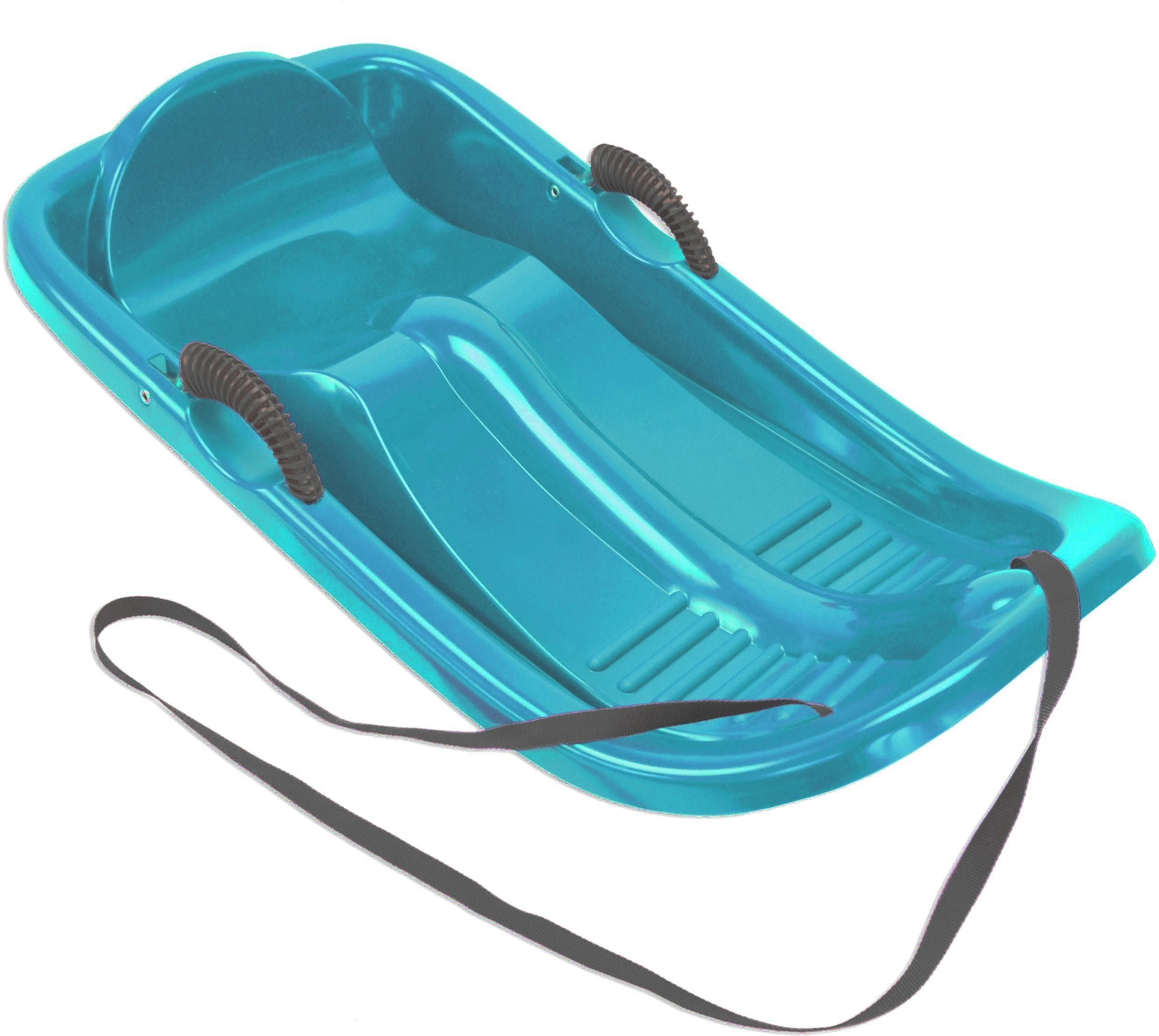 KHW Rodel "Bird de luxe iceblue" Schlitten blau