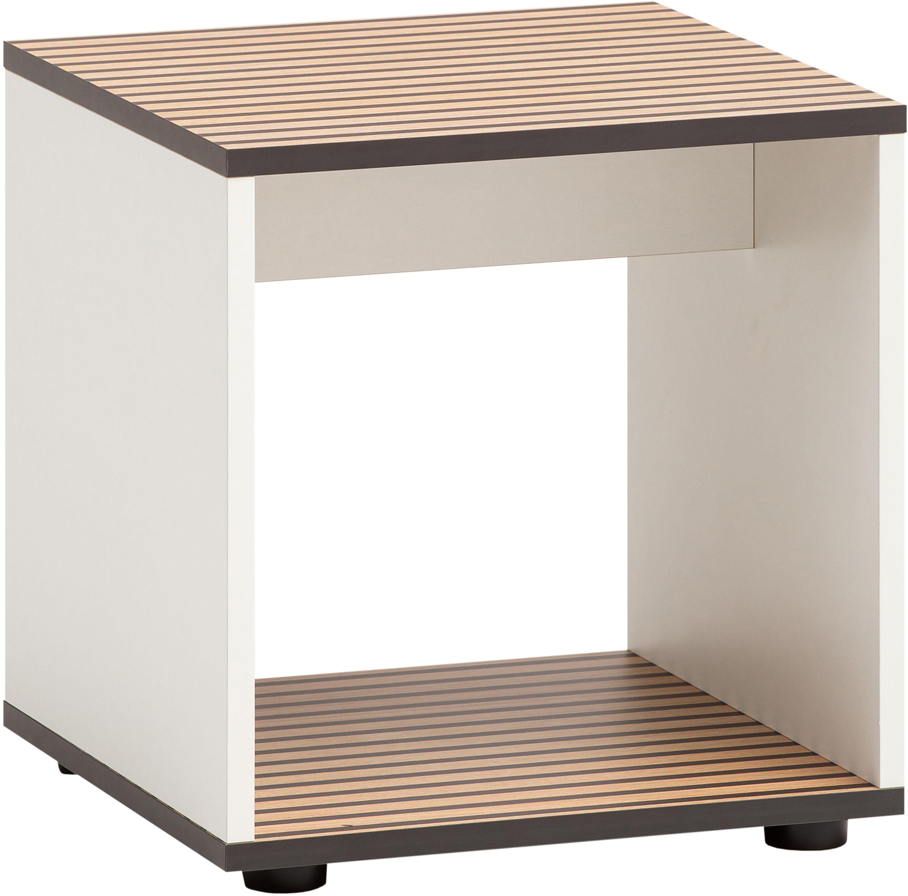 Sitzwürfel Katta mit Staufach und Akustikprint