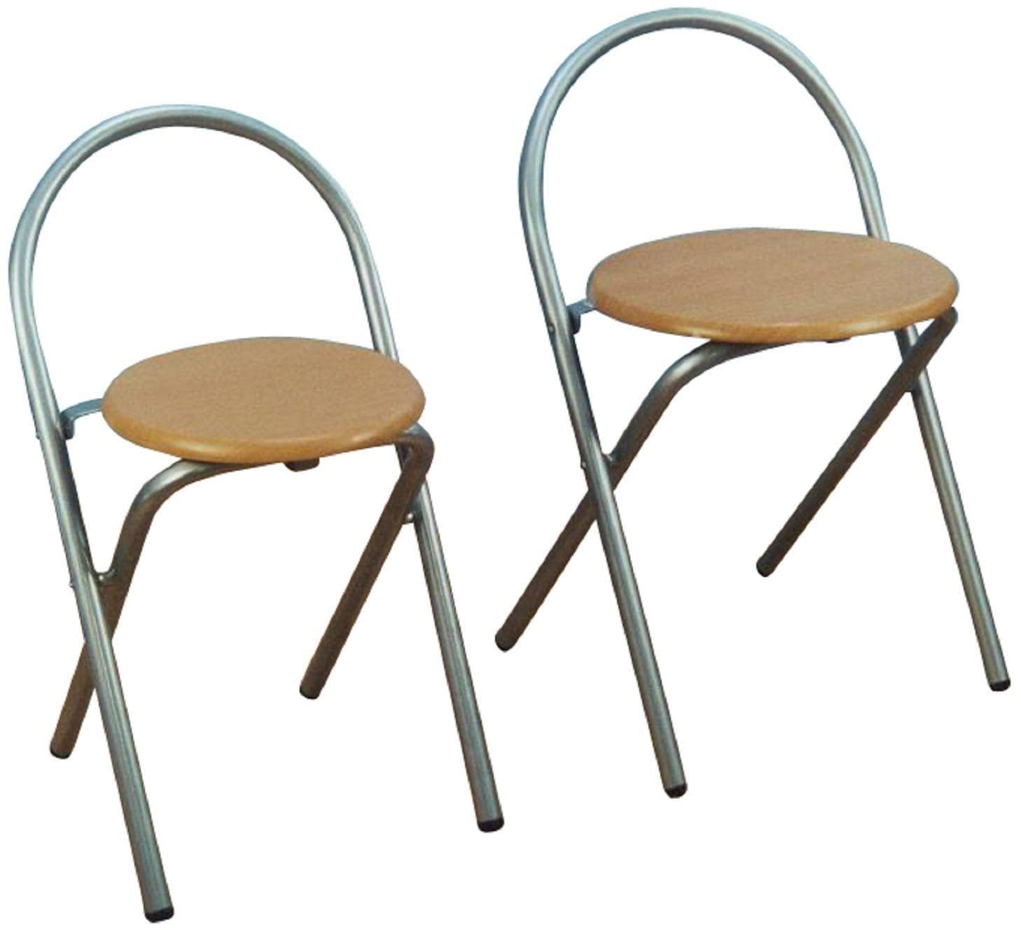 MDF Klappstühle - Set von 2