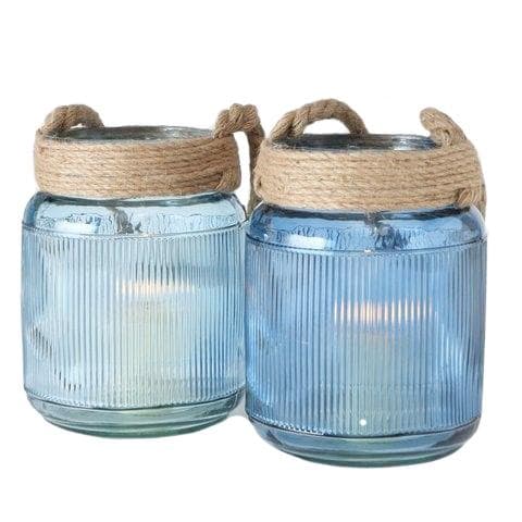 Windlicht RILEO Blau