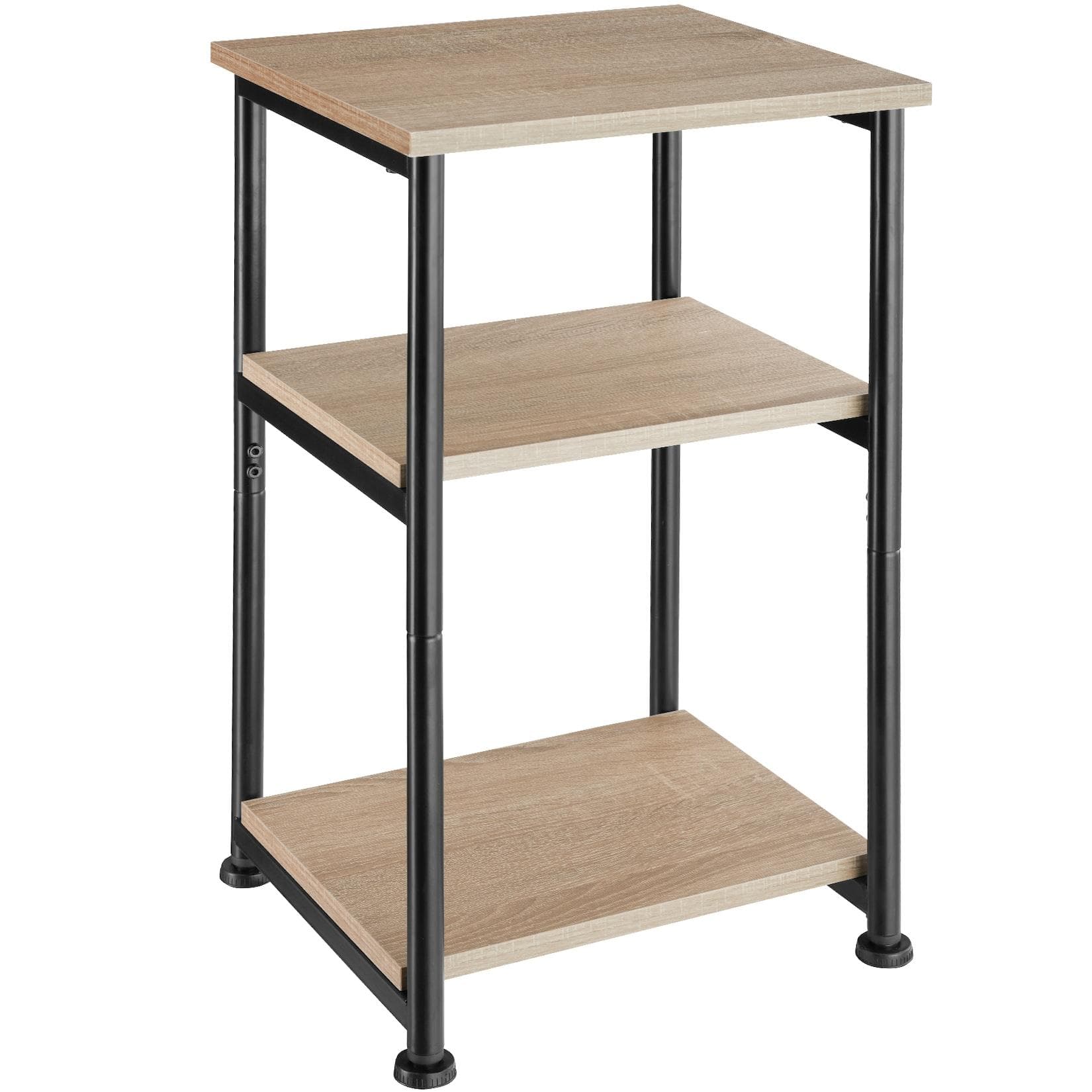 tectake Beistelltisch Memphis Industrial Style 3 Ablagen