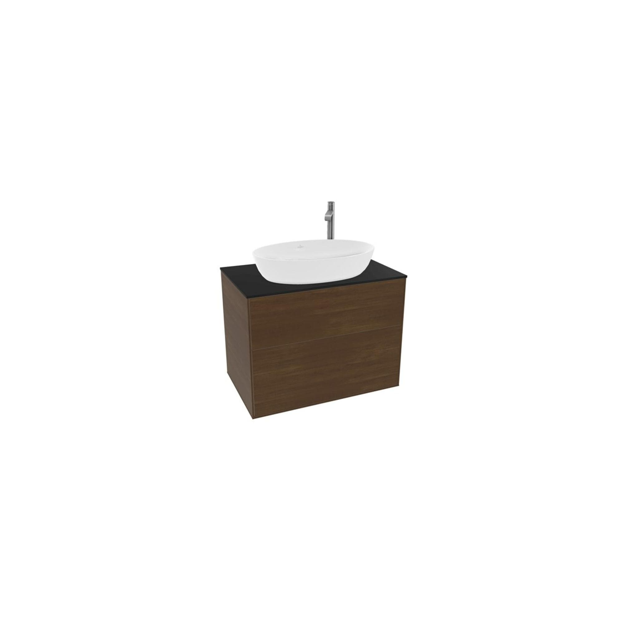 Villeroy und Boch Finion Waschtischunterschrank 80x60,3cm Walnut Veneer