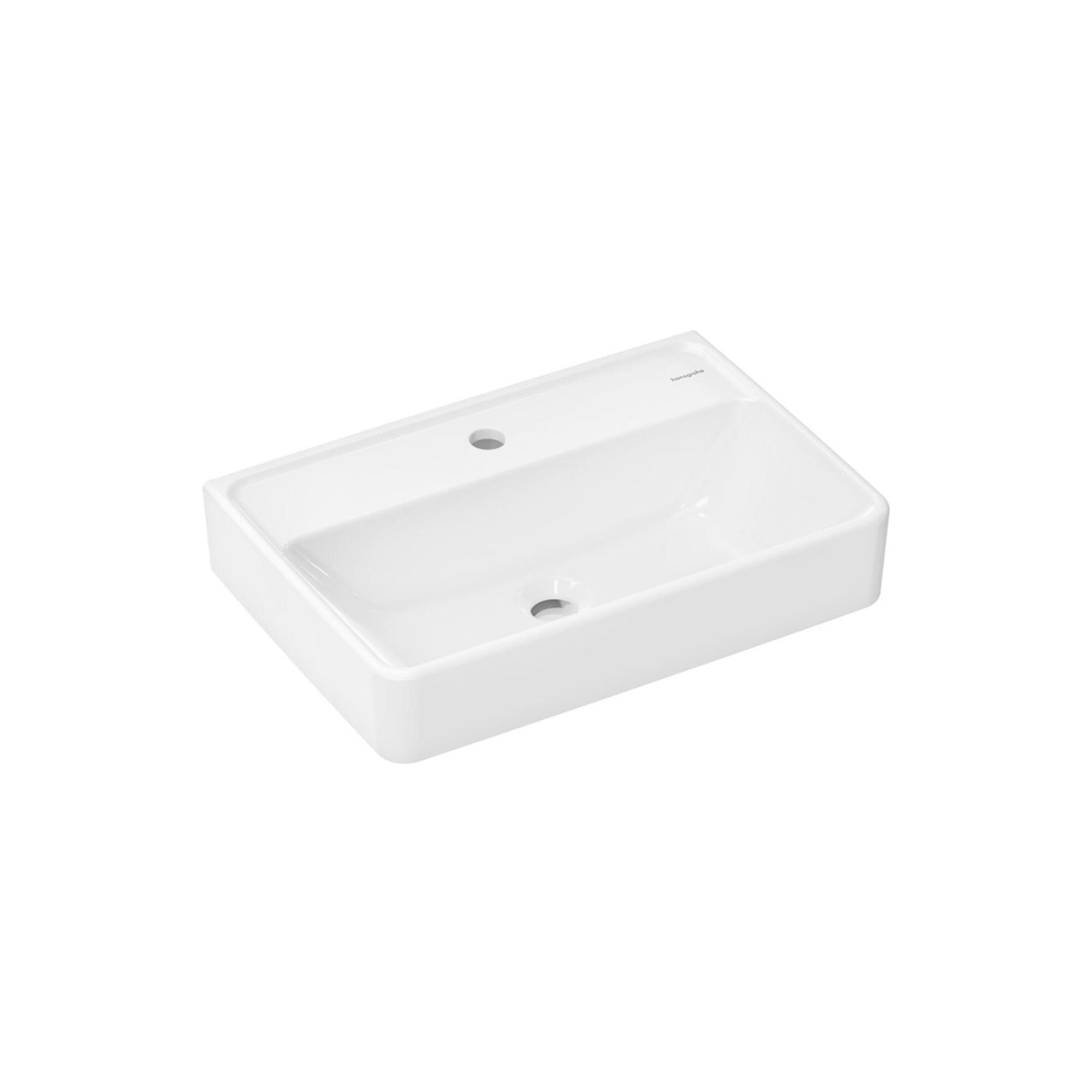 Hansgrohe Xanuia Q Waschtisch 550x370mm Weiß