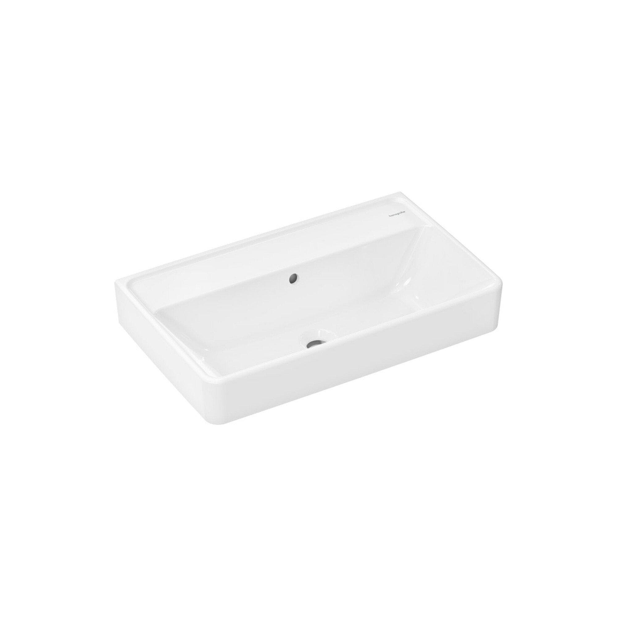 Hansgrohe Xanuia Q Waschtisch 650x390mm Wandhängend Weiß Keramik