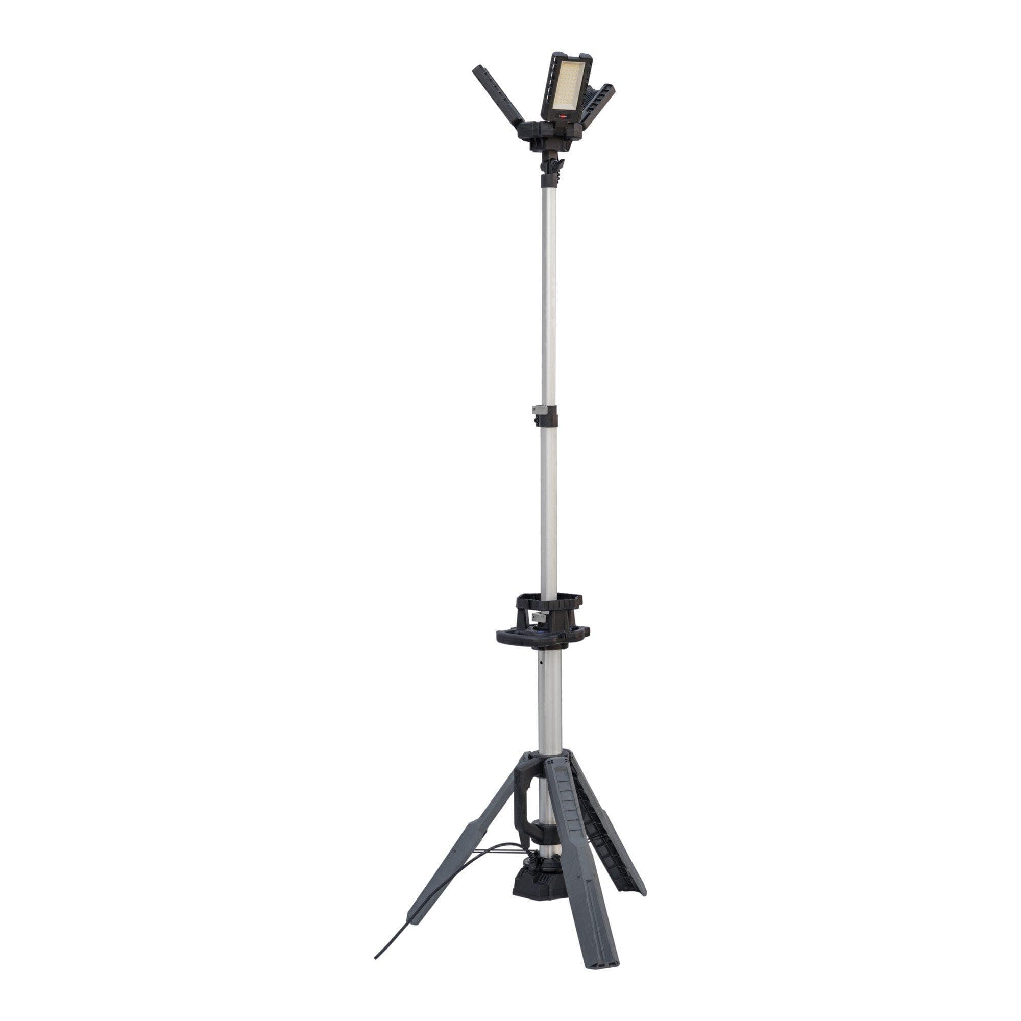 Brennenstuhl Professional Stativ LED Baustrahler Dreikopf 13050 T, IP54, 13500lm, 5m H07RN-F2X1,0