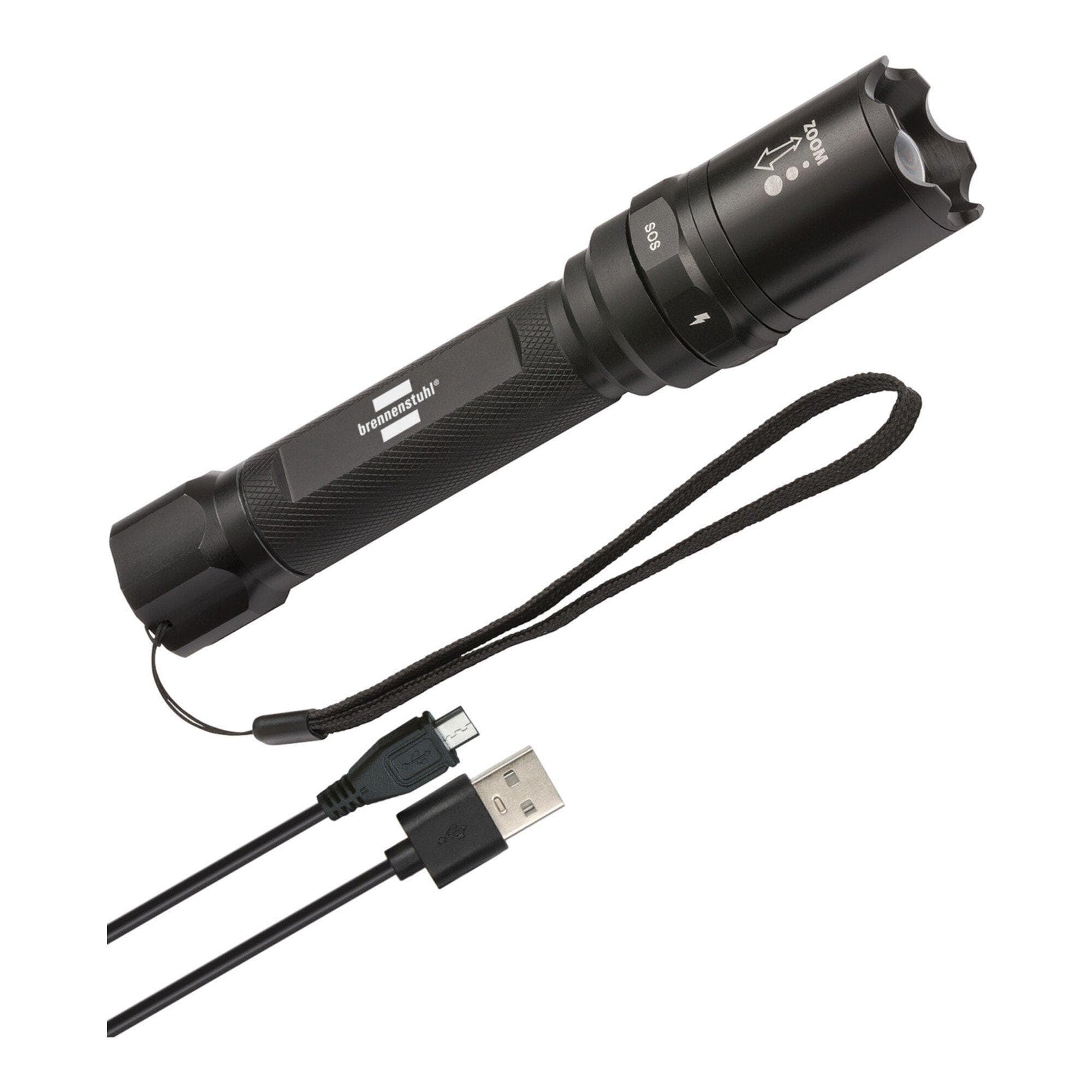 LuxPremium Akku-Fokus-Selektor-LED-Taschenlampe TL 400 AFS, IP44, CREE-LED, 430lm Brennenstuhl