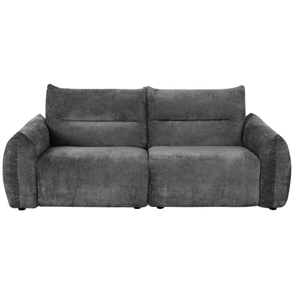 Mid.you 2-Sitzer-Sofa Anthrazit Textil