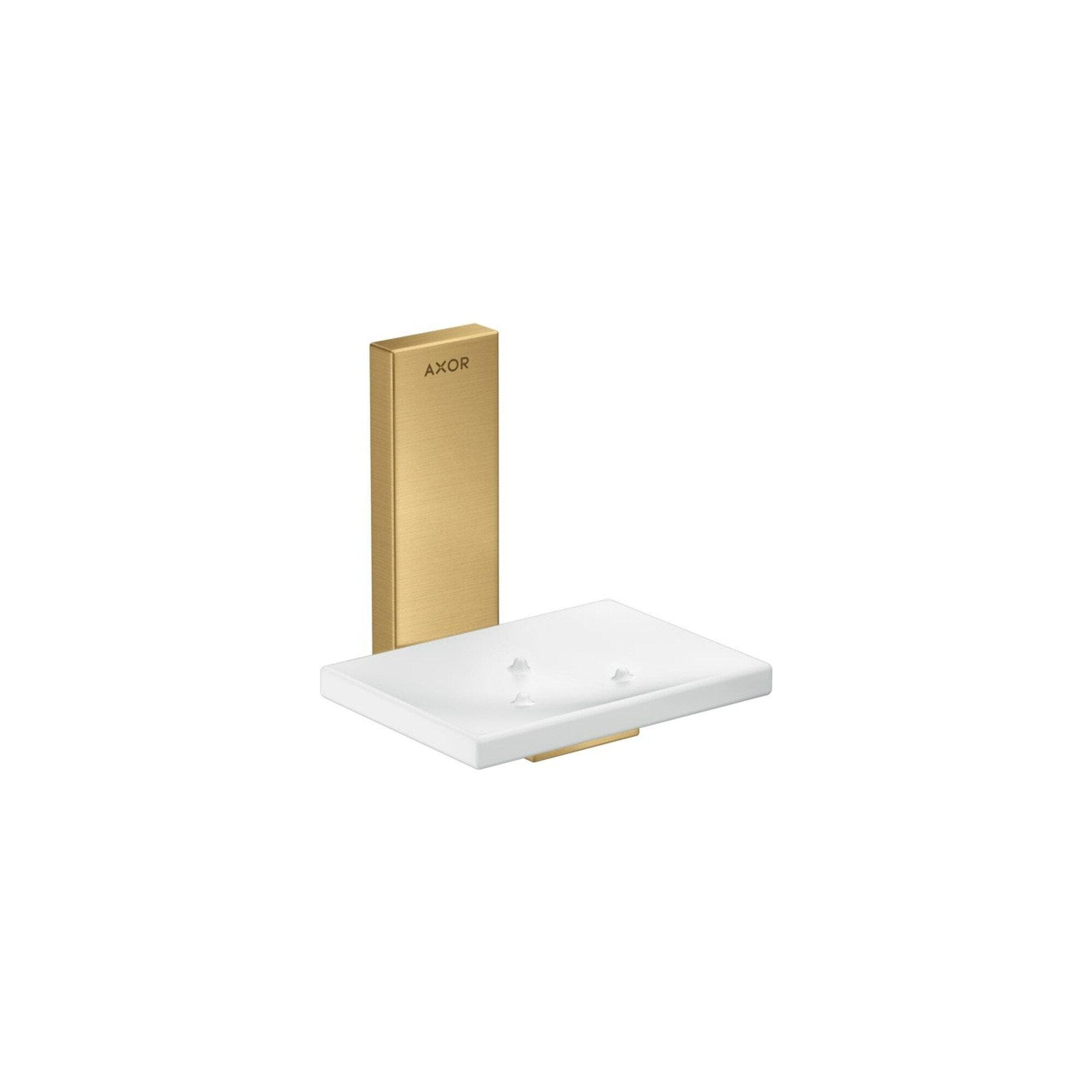 hansgrohe Schale Axor Uni. Rectangular Glas Wandmontage Gold