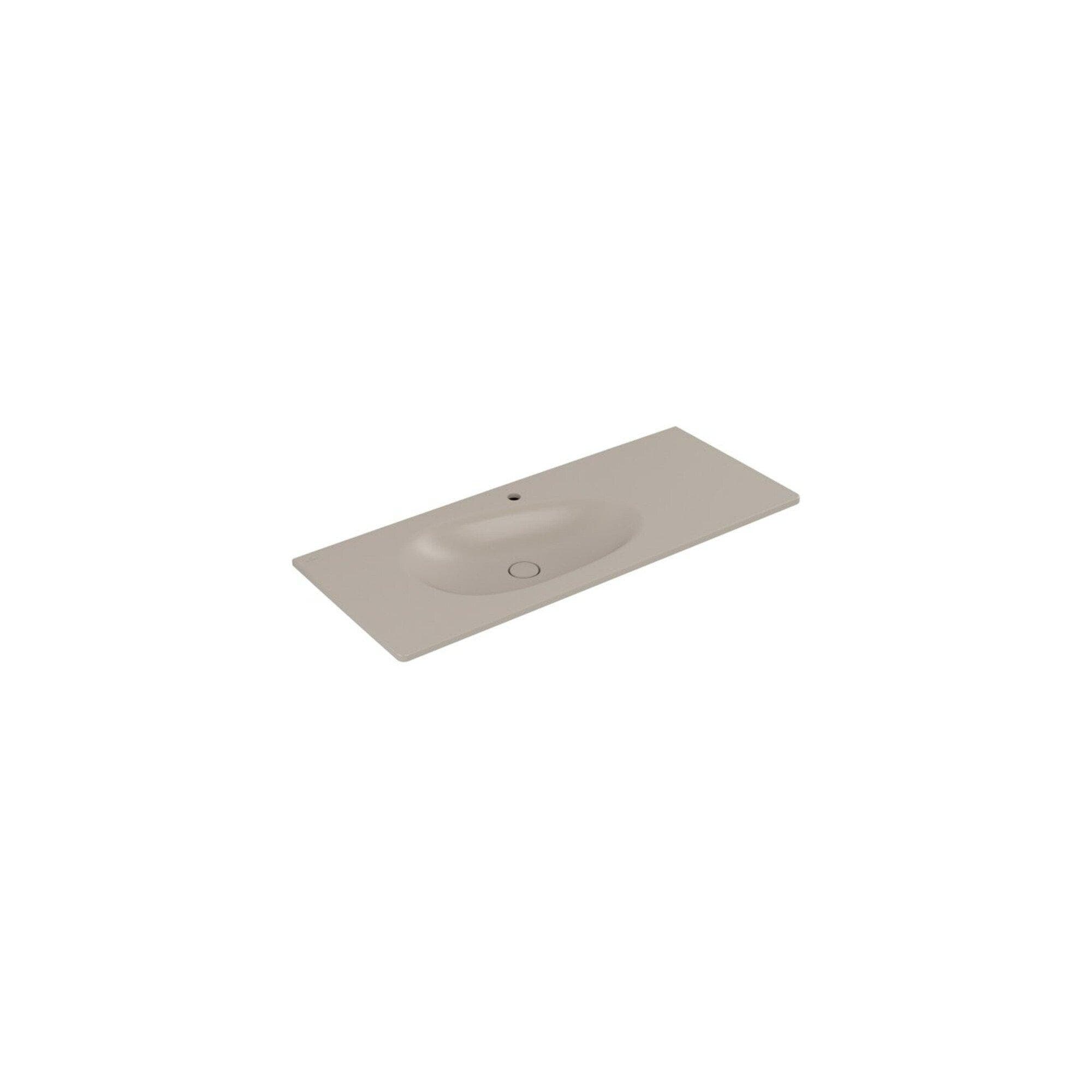 Villeroy und Boch Antao Schrankwaschtisch 120x50cm Eckig 1 Hahnloch Almond C-plus