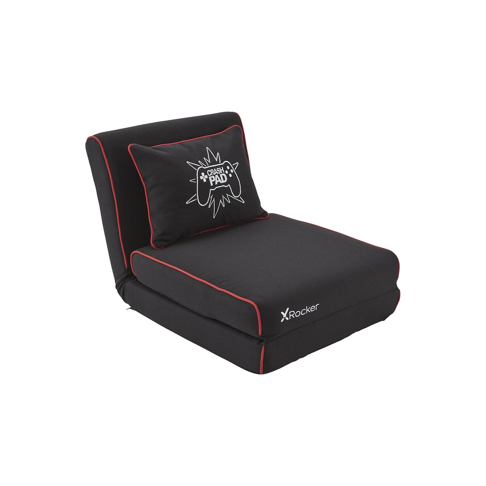 XROCKER Crash Pad JR Gaming Klappsessel & Schlafmatratze Schwarz