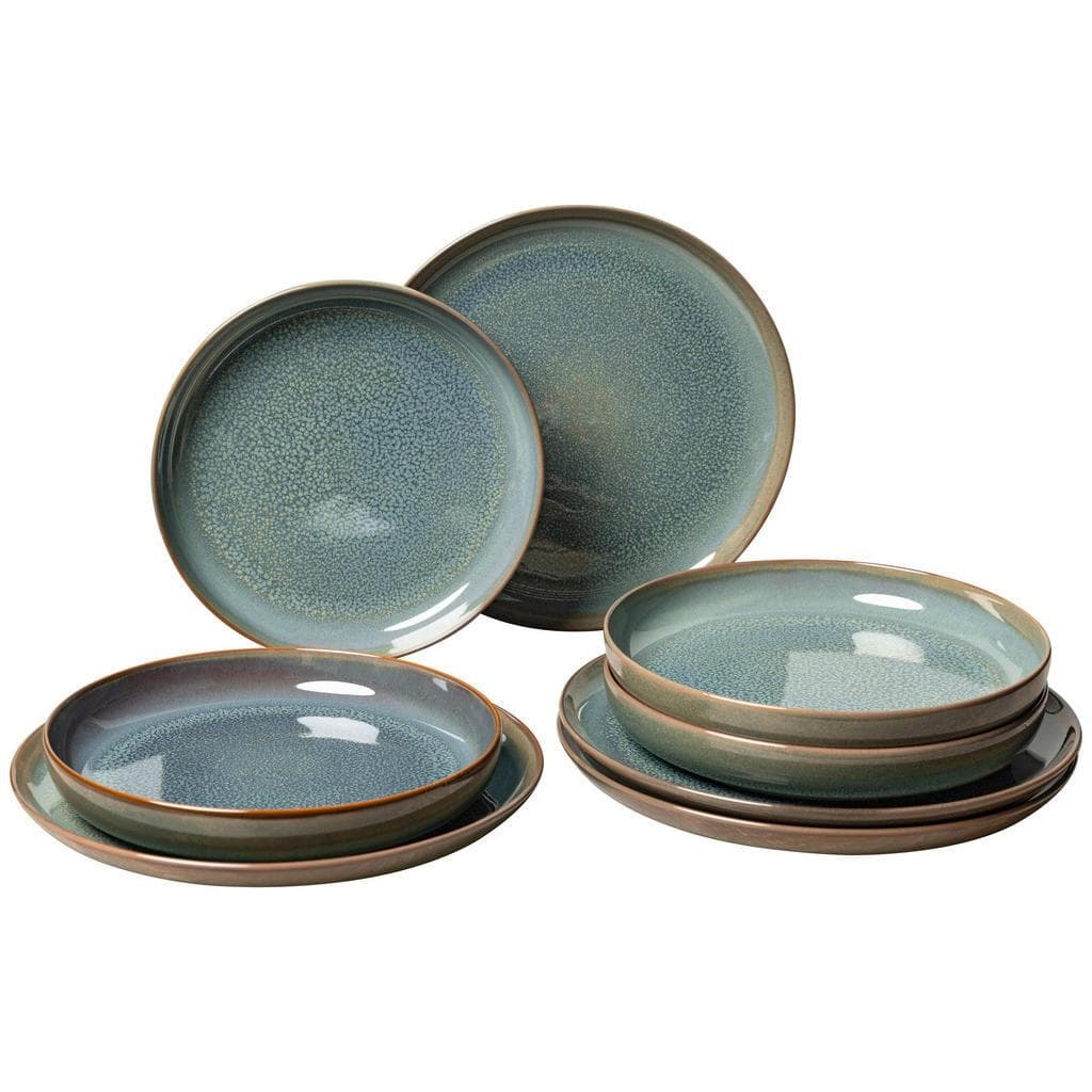 like.Villeroy & Boch Tafelservice Crafted Breeze Grün Keramik 8-teilig