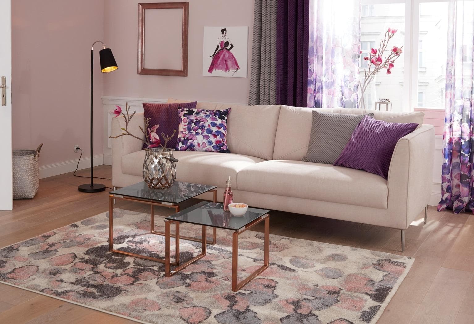 Stilvoller 2,5-Sitzer Sofa für gemütliches Ambiente