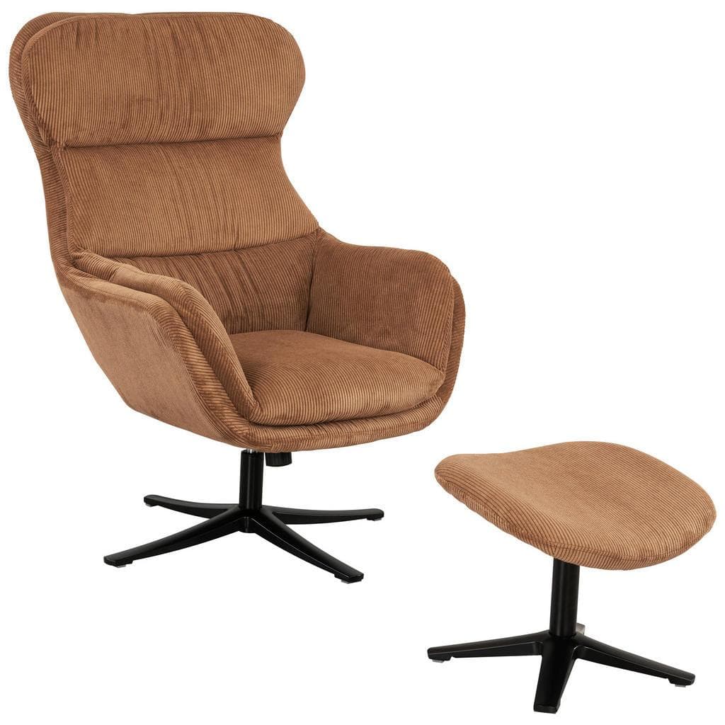 Livetastic Sesselset Kupfer Textil Wohnzimmer Sessel Relaxsessel