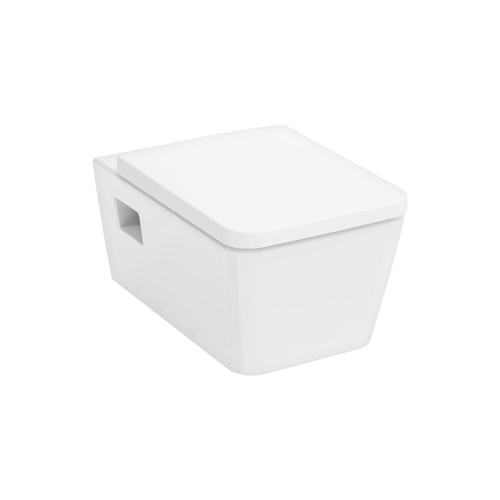 Hansgrohe EluPura Original Q Wand-WC 61182450 Weiß mit WC-Sitz und SmartClean