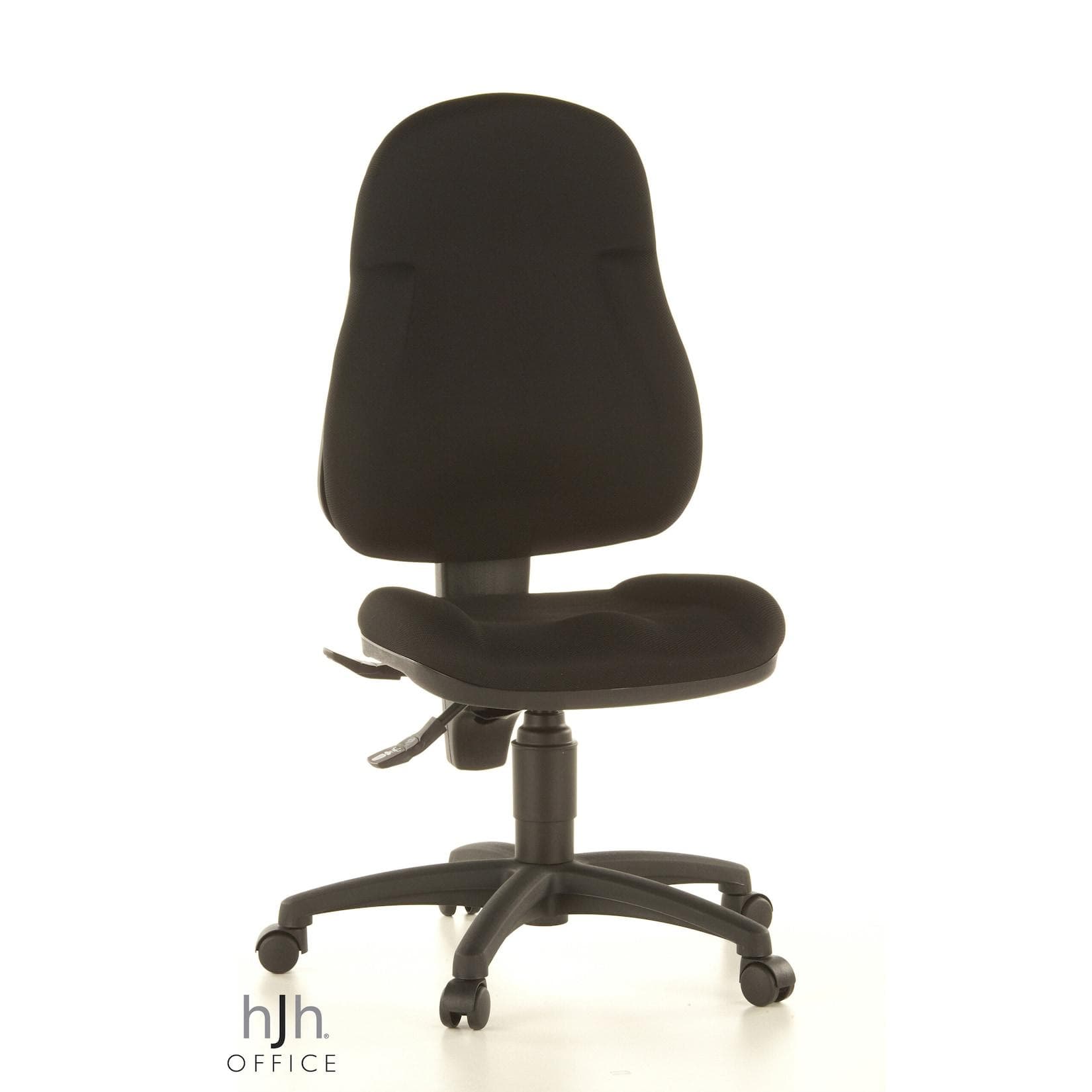 Topstar Bürostuhl WELLPOINT 10 Stoff Schwarz ohne Armlehnen