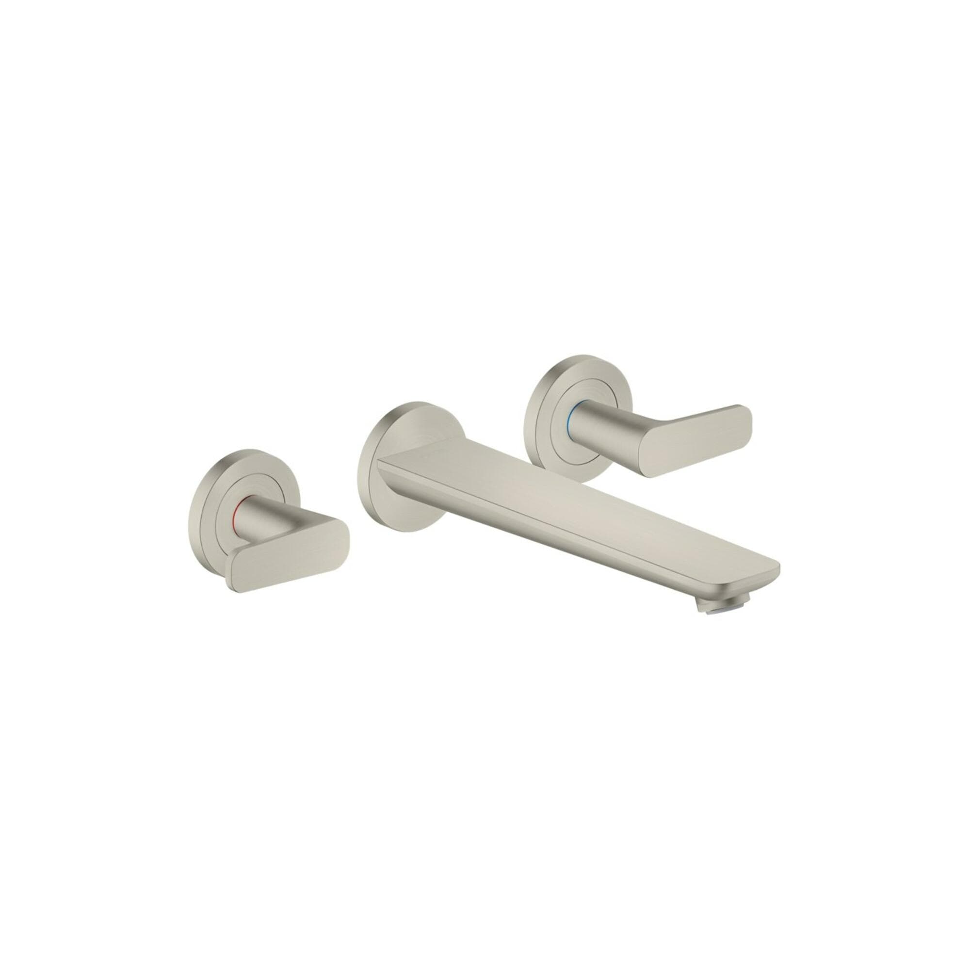 hansgrohe Axor Citterio C Wannen-3-Loch-Armatur 49482800 Edelstahl Unterputz Wandmontage
