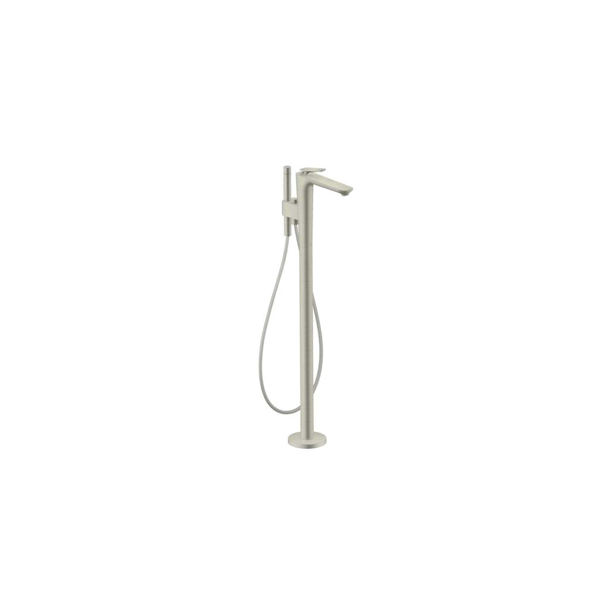 hansgrohe Axor Citterio C Wannenarmatur 49441800 Edelstahl Optik Bodenstehend