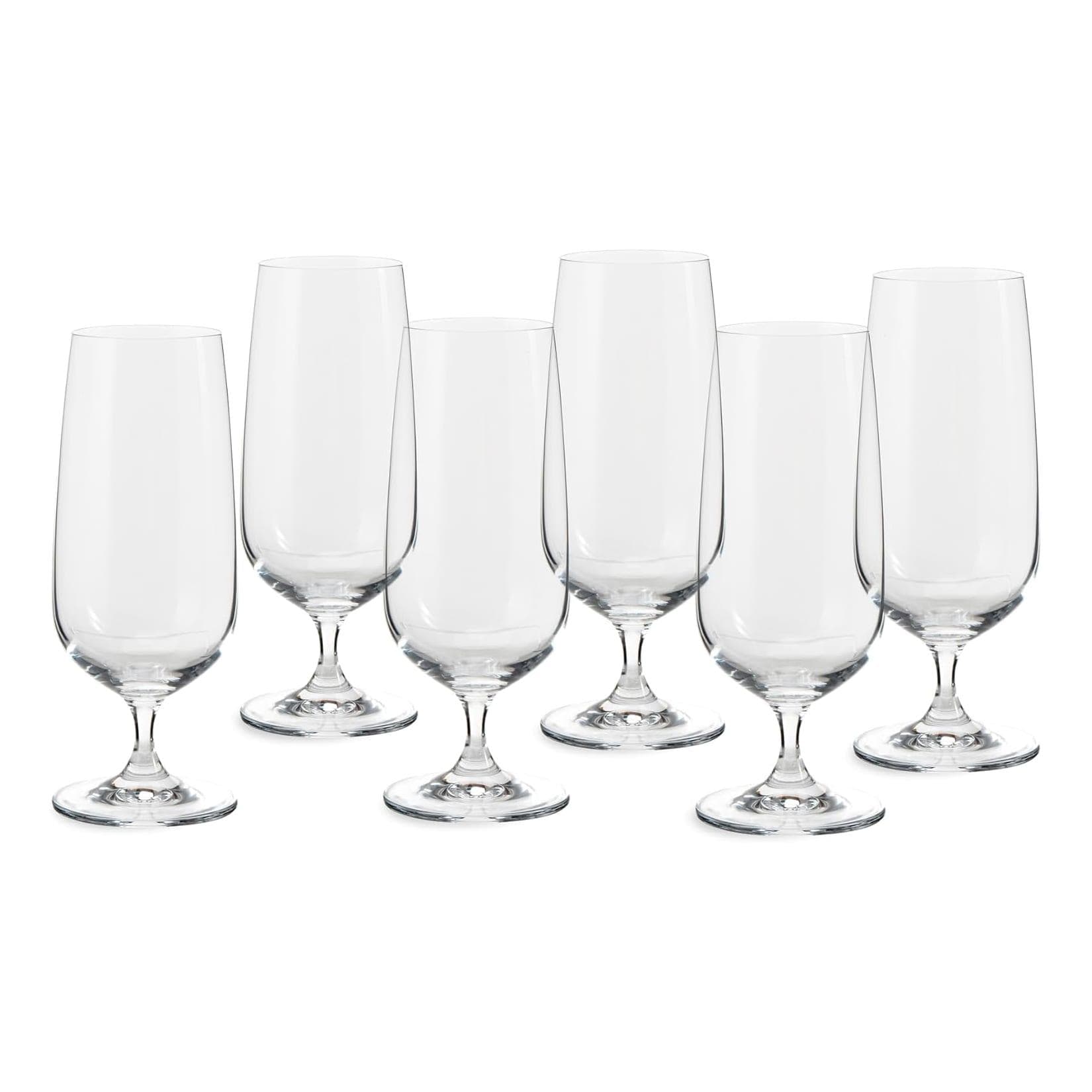 ECHTWERK Bier-Gläser Daily 6er Set 420 ml Kristallglas