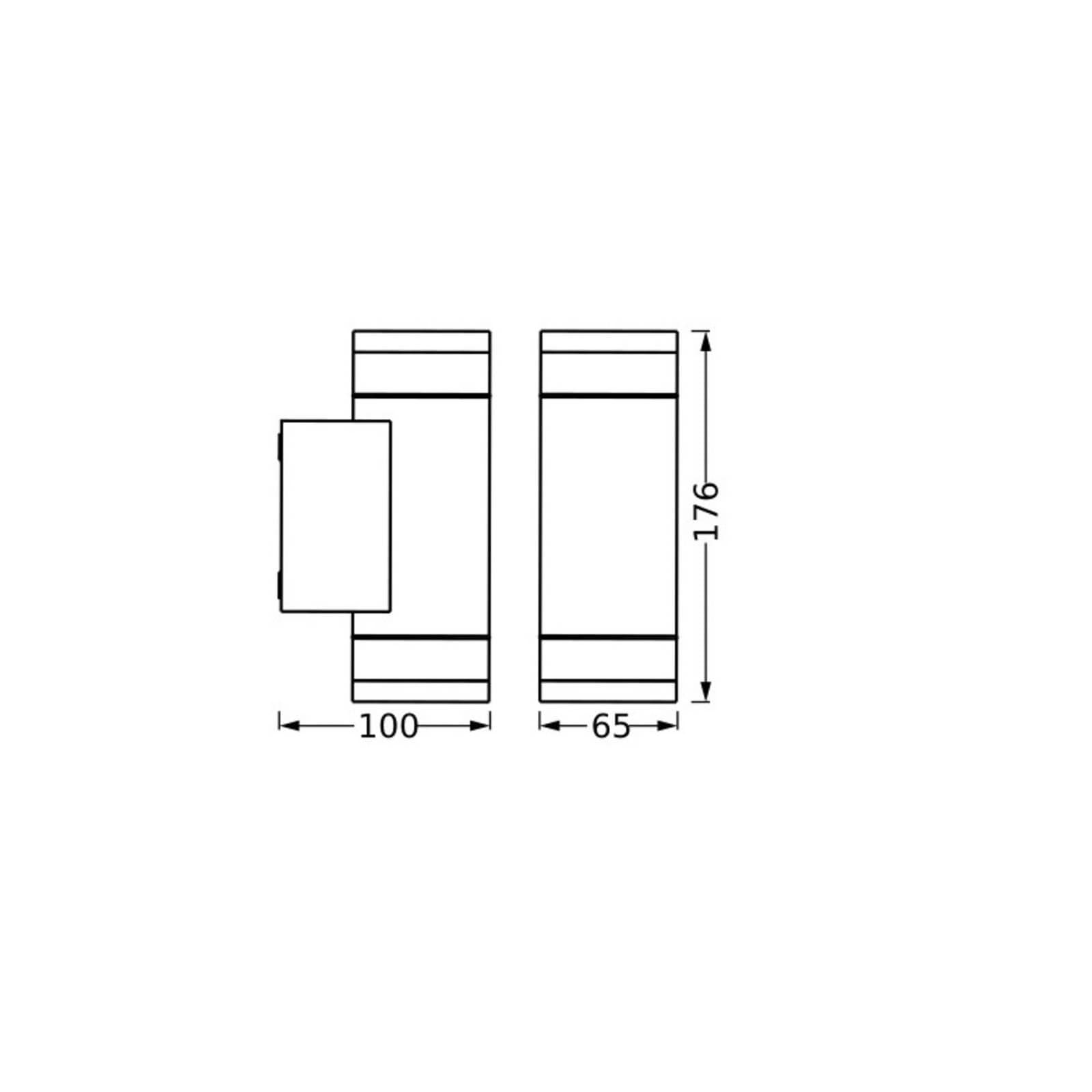 OSRAM Außenwandleuchte ENDURA CLASSIC IVE Dunkelgrau IP65