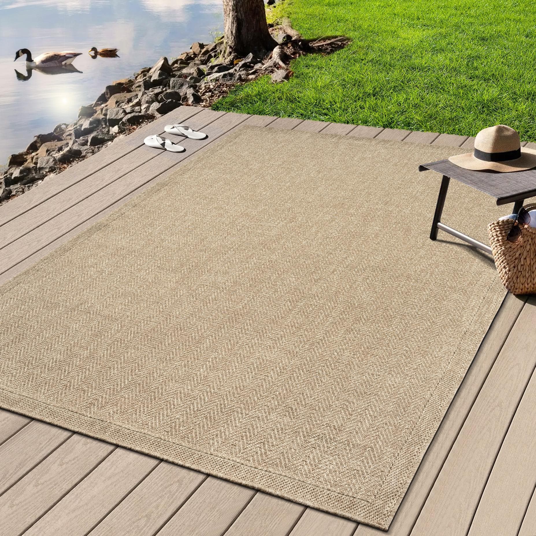 MERINOS Kenzy 8 Teppich Beige Polypropylen