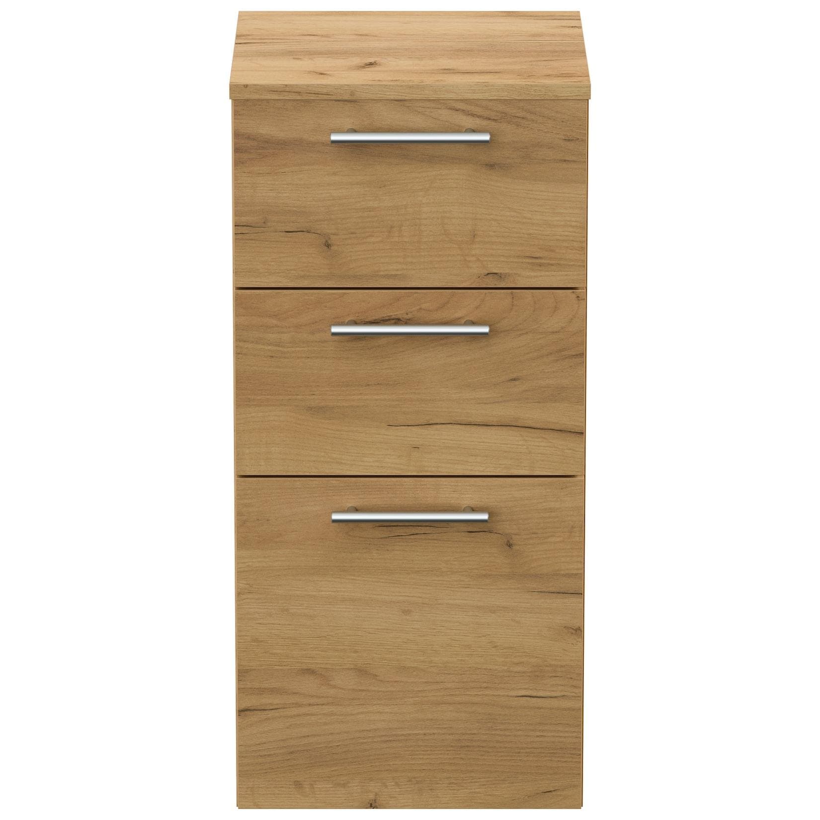 Posseik Hängeschrank Badezimmer Midischrank Eiche Gold 75cm