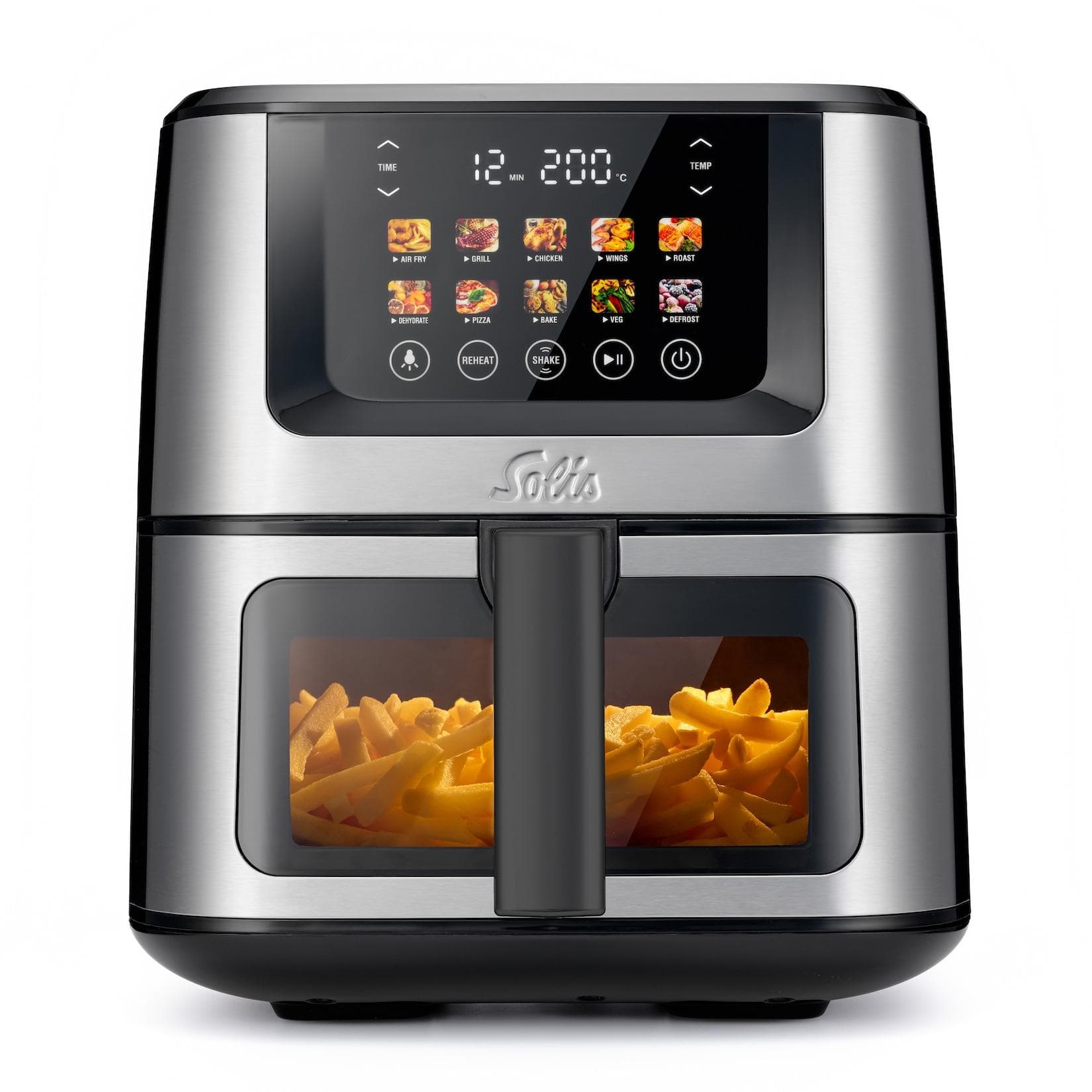 Solis Heißluftfritteuse 97976 Schwarz