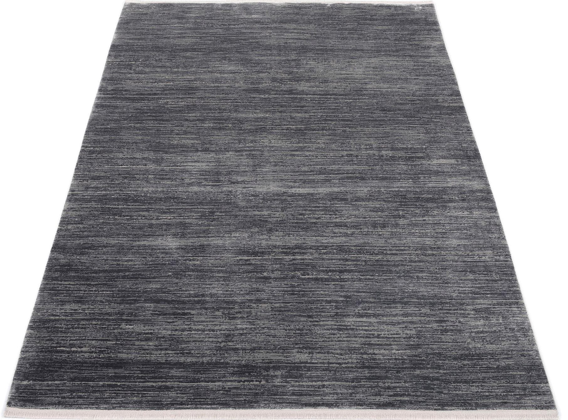 Machalke Fade Out Teppich Grau 3D-Optik
