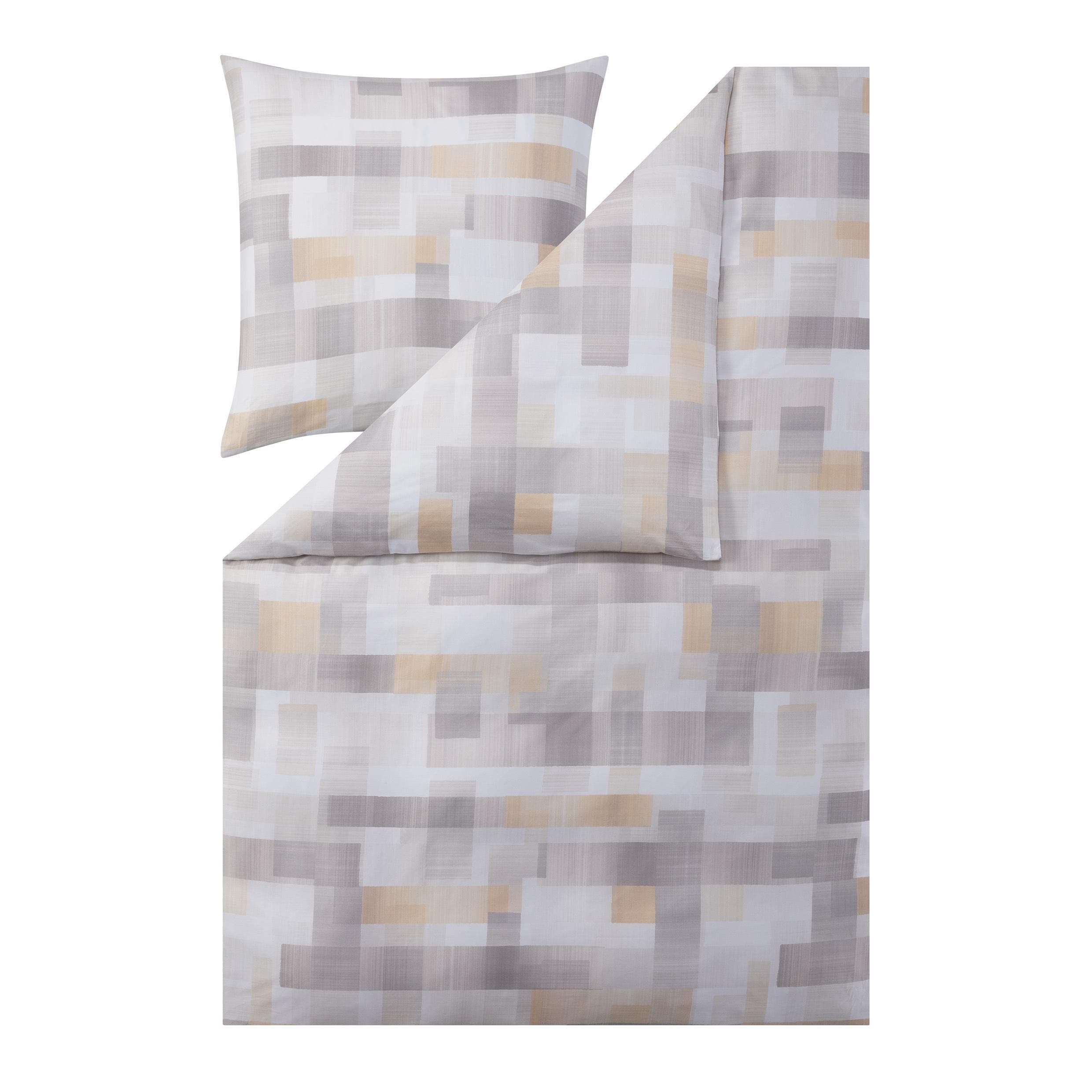 Estella Bettwäsche Beige Baumwolle