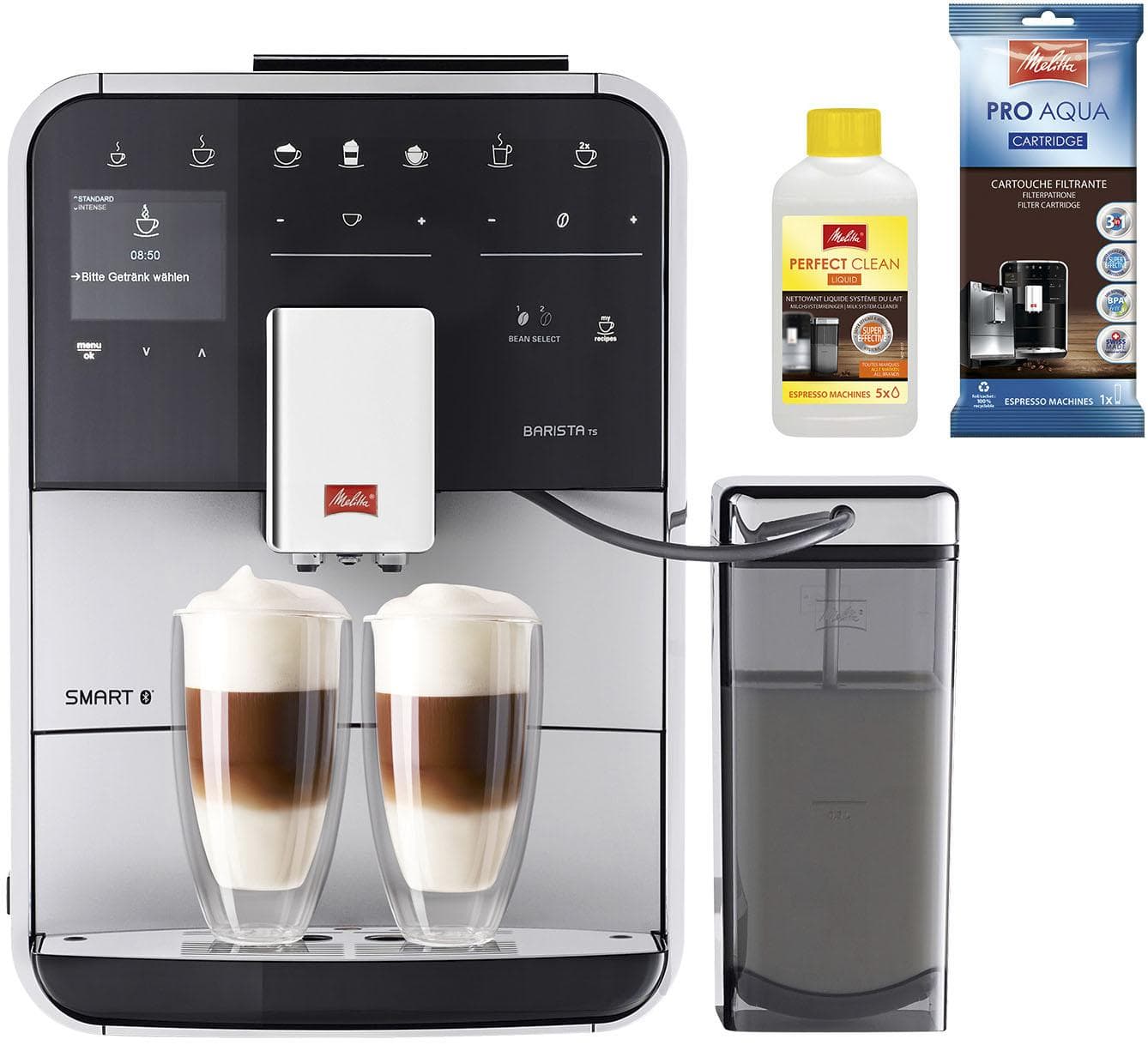 Barista TS Smart F850-101 Vollautomat Silber