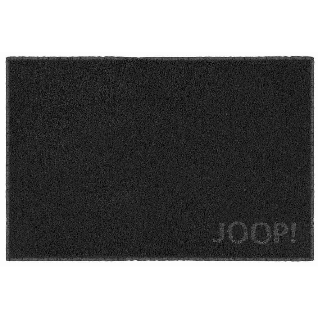 JOOP! Badematte Classic - Hochwertiger Polyacryl-Badteppich Schwarz