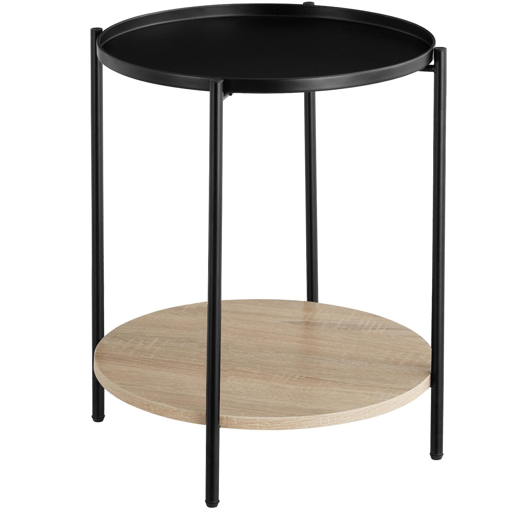 tectake Beistelltisch Sunderland Industrial Style Holz Stahl