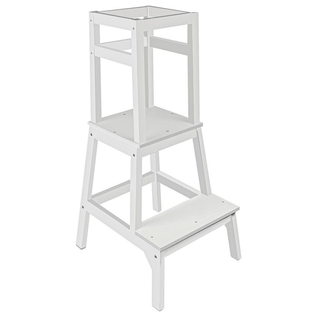 My Baby Lou Lernturm Weiß - Massivholz Kiefer