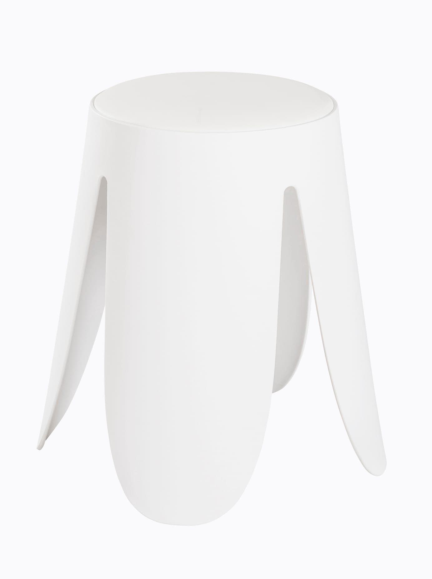 Hocker HEINE HOME Weiß Kunststoff