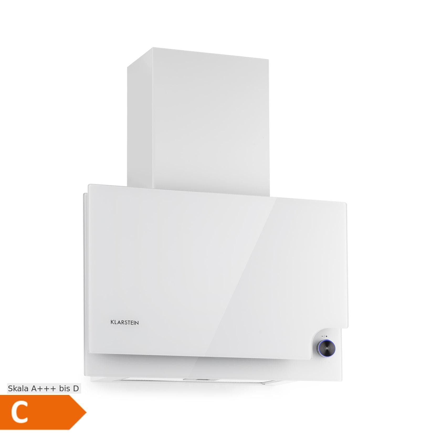 Klarstein Amelia Dunstabzugshaube 123W LED-Licht Touch Glas