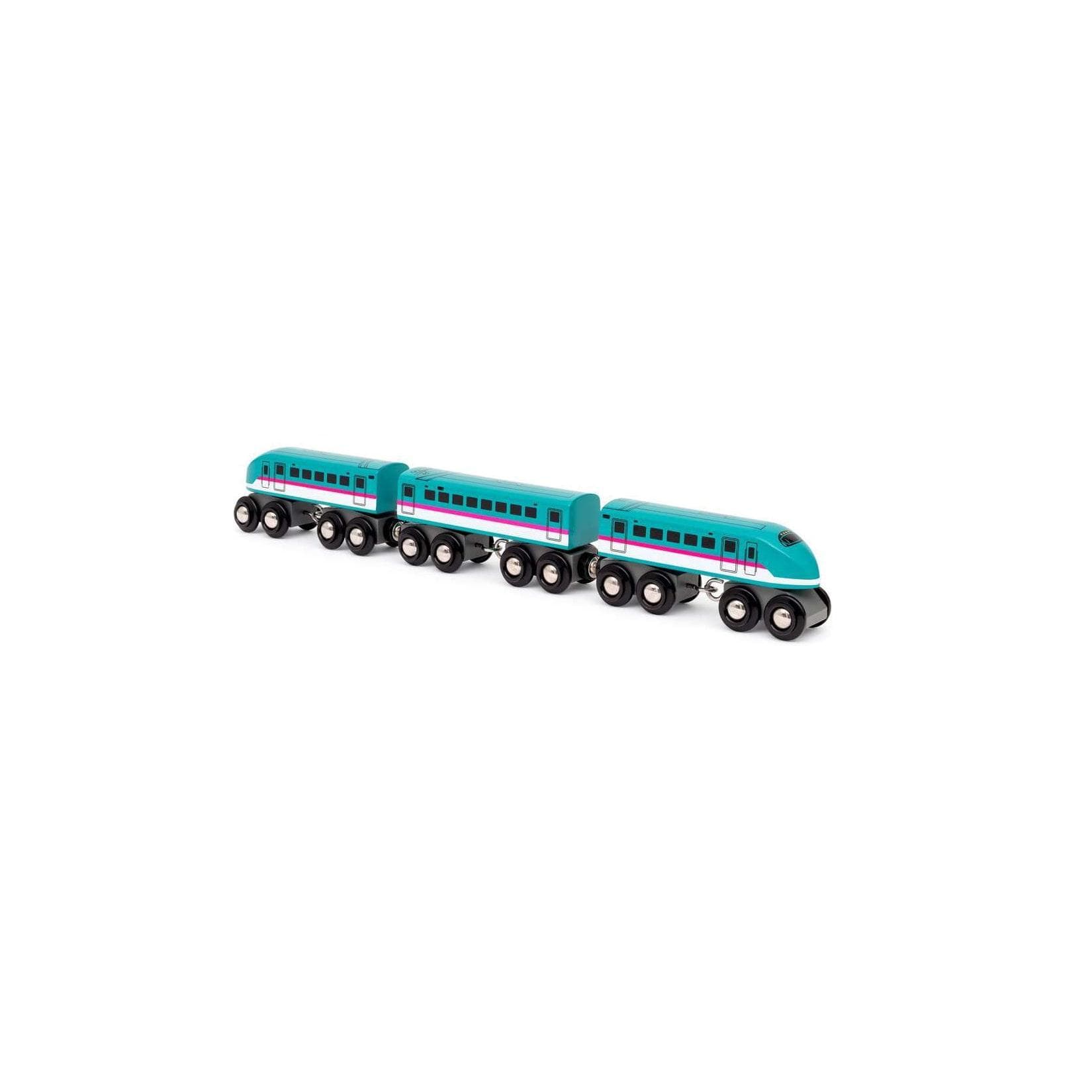 BRIO® Spielzeug-Eisenbahn Trains of the World Shinkansen Series E5 Hayabusa Zug