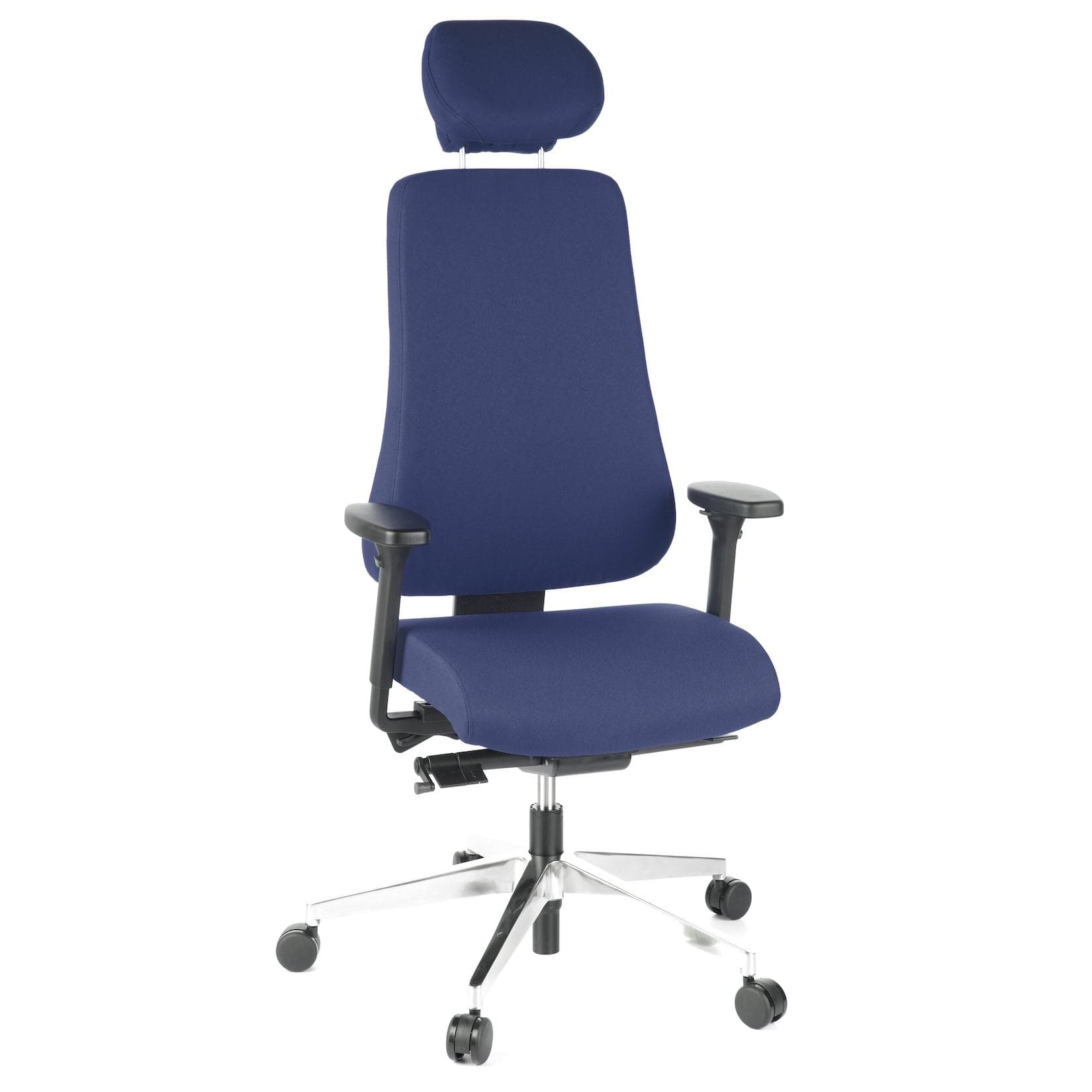 hjh OFFICE Profi Bürostuhl PRO-TEC 400 Stoff mit Armlehnen höhenverstellbar