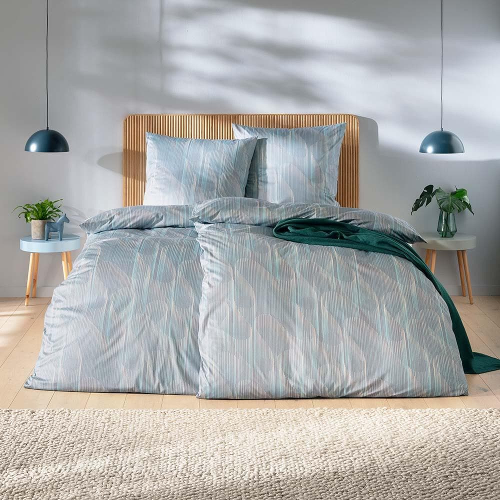 Estella Bettwäsche Leon Graphit Mako-Interlock-Jersey