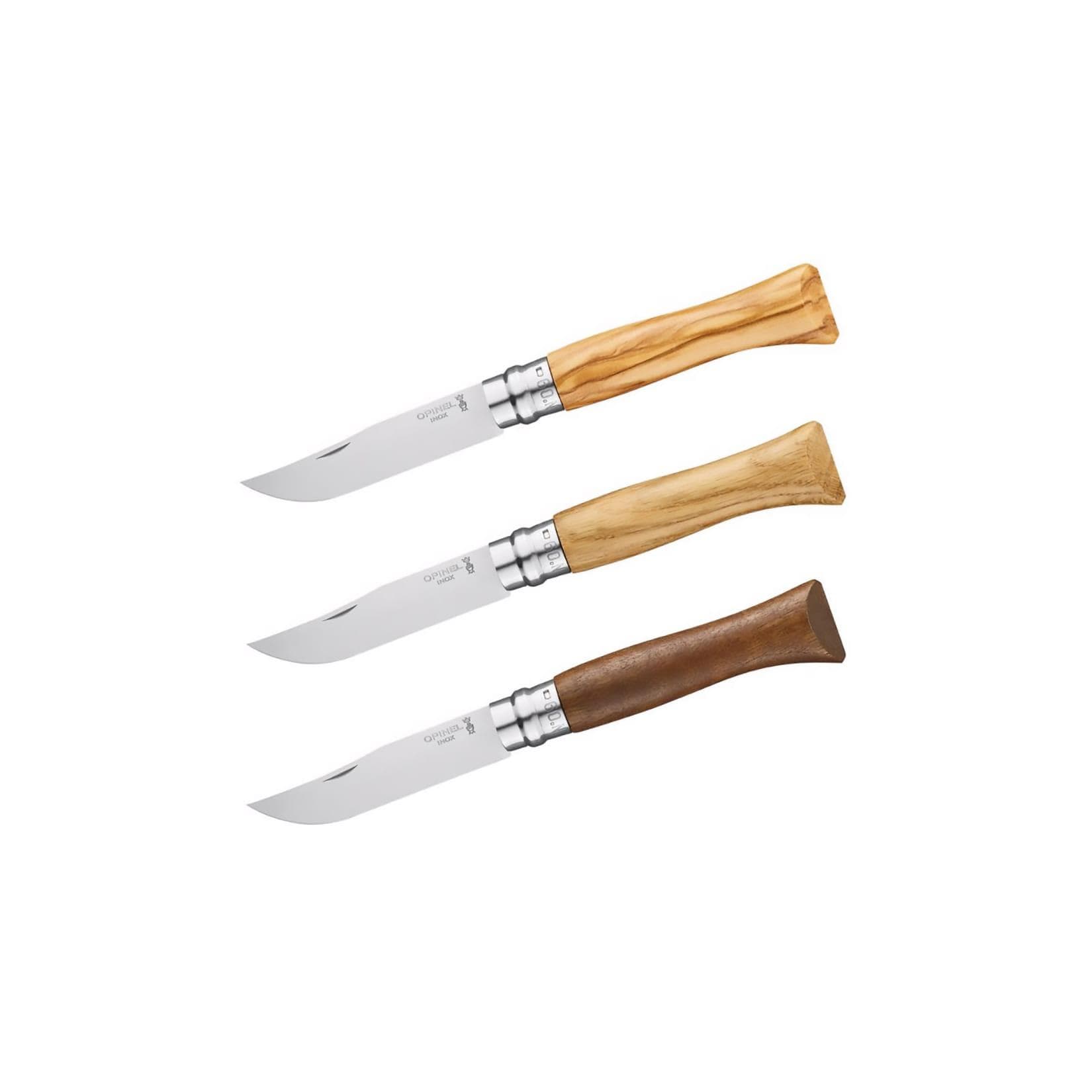 OPINEL Klappmesser No 09 Taschenmesser Walnuss