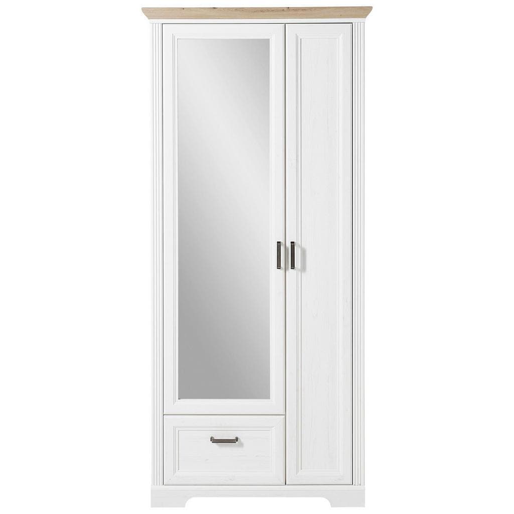 Innostyle Garderobenschrank Jasmin Beige Holzwerkstoff