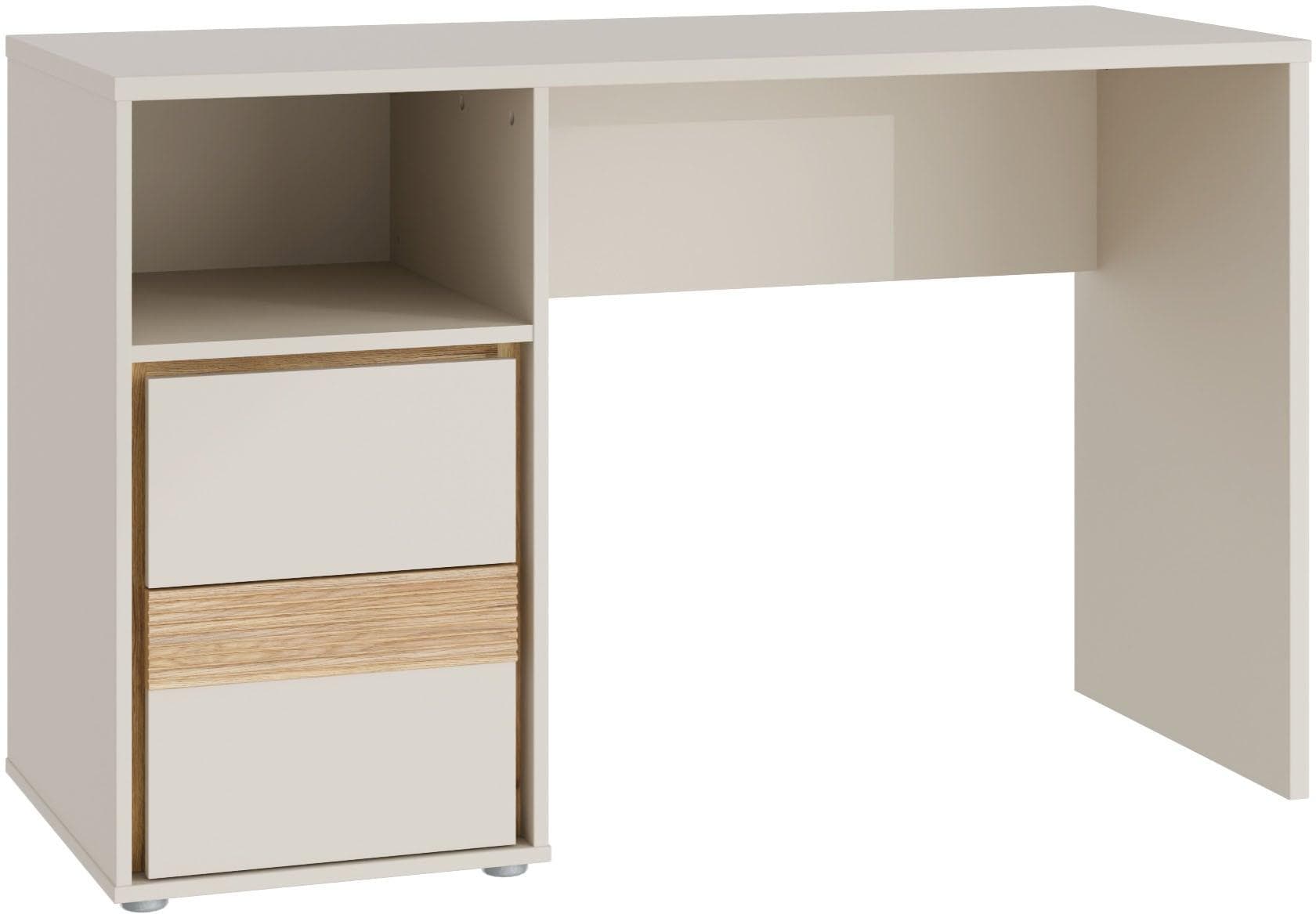 Schreibtisch FORTE Sand Mauvella Eiche