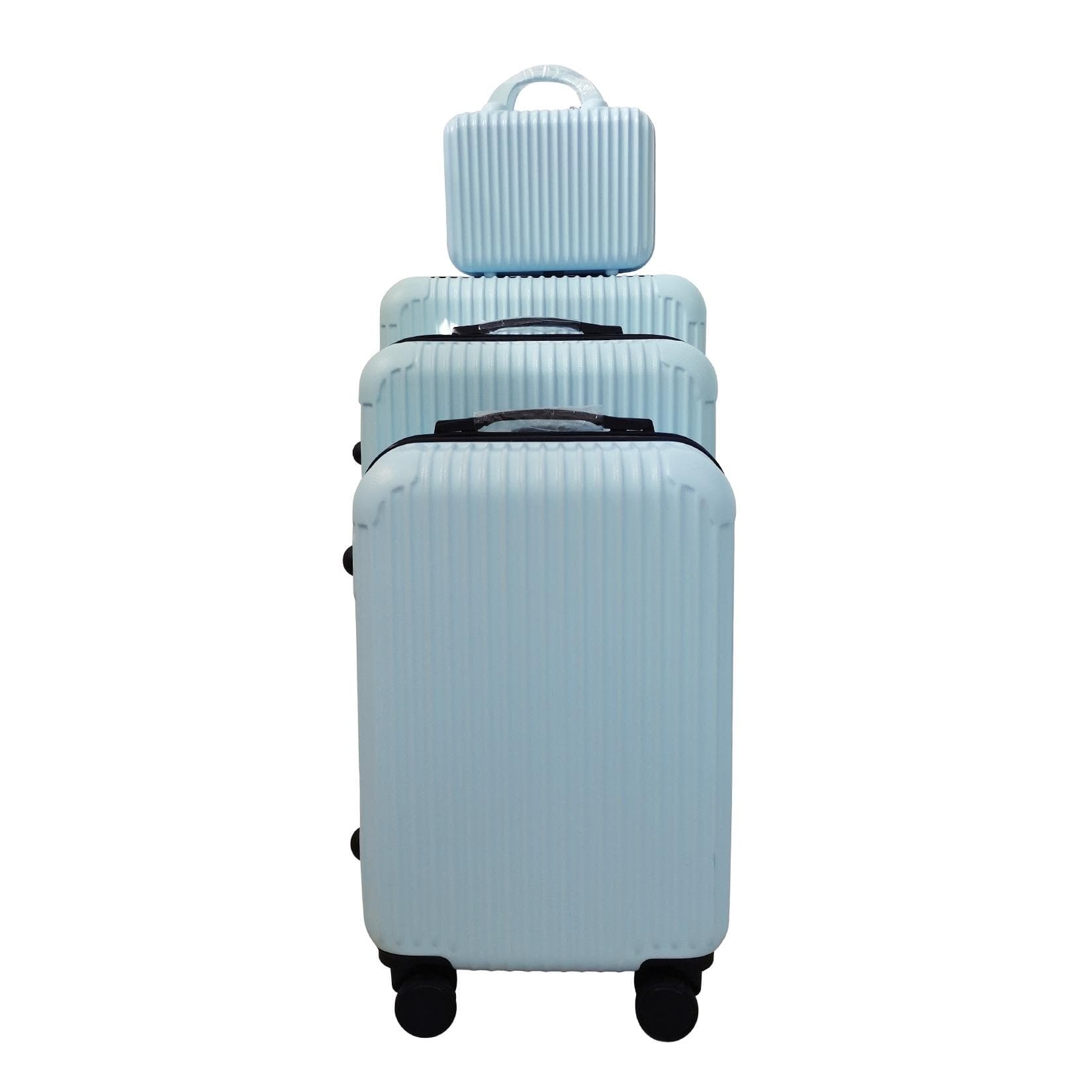 NTK-Collection Hartschalenkoffer 4er-Set Frenzi Hellblau ABS