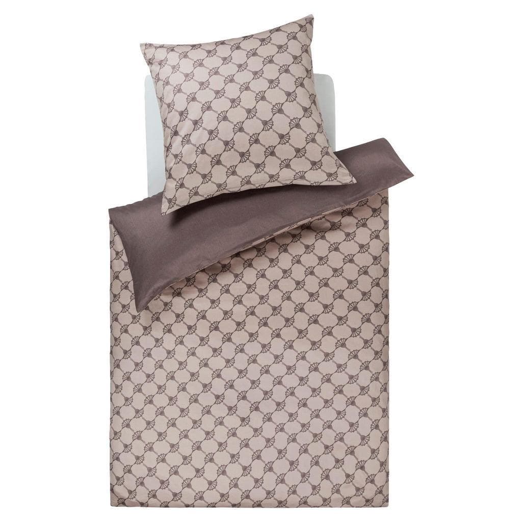 Joop! Wendebettwäsche Cornflower Double Taupe Mako Satin