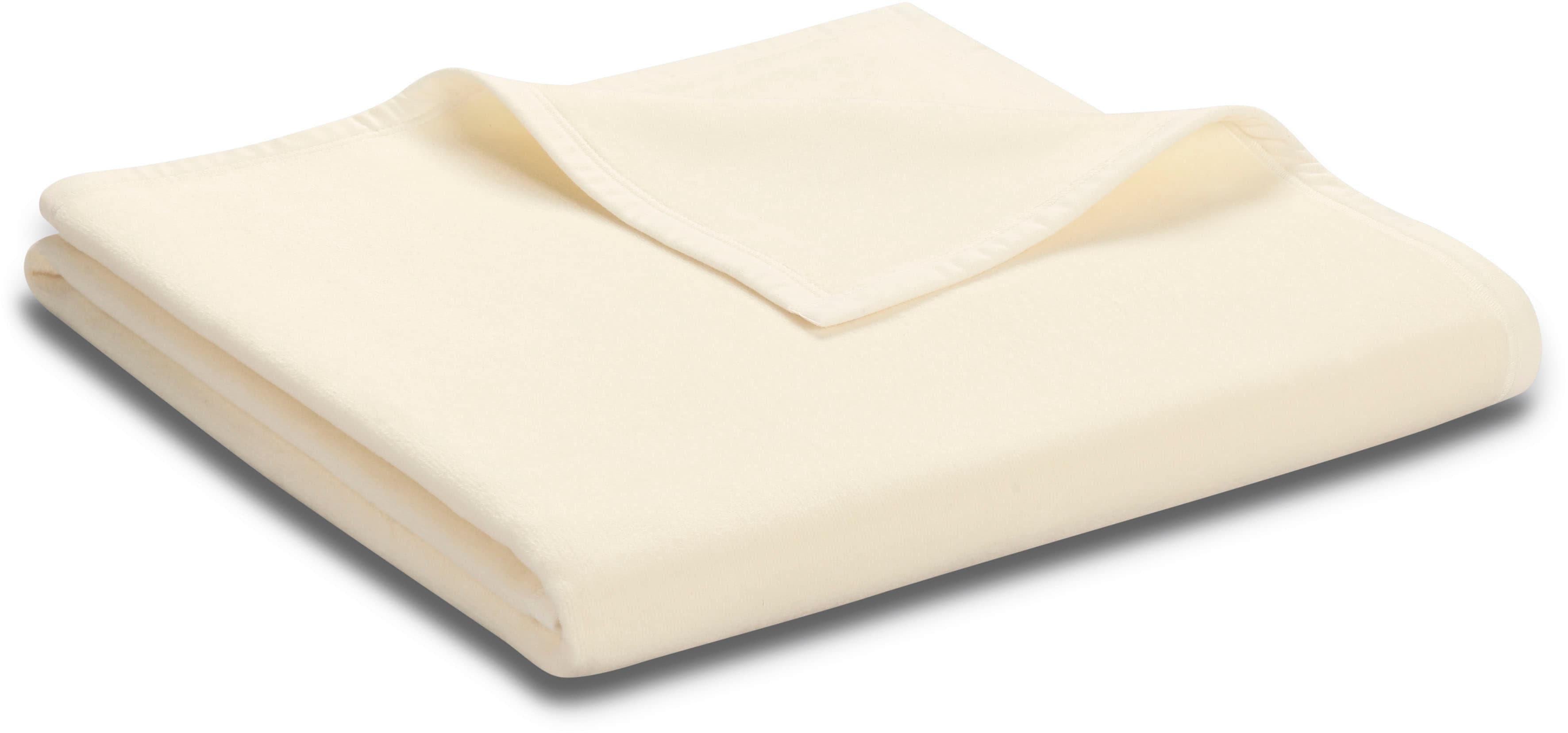 BIEDERLACK Unicolour Wohndecke Beige Natur