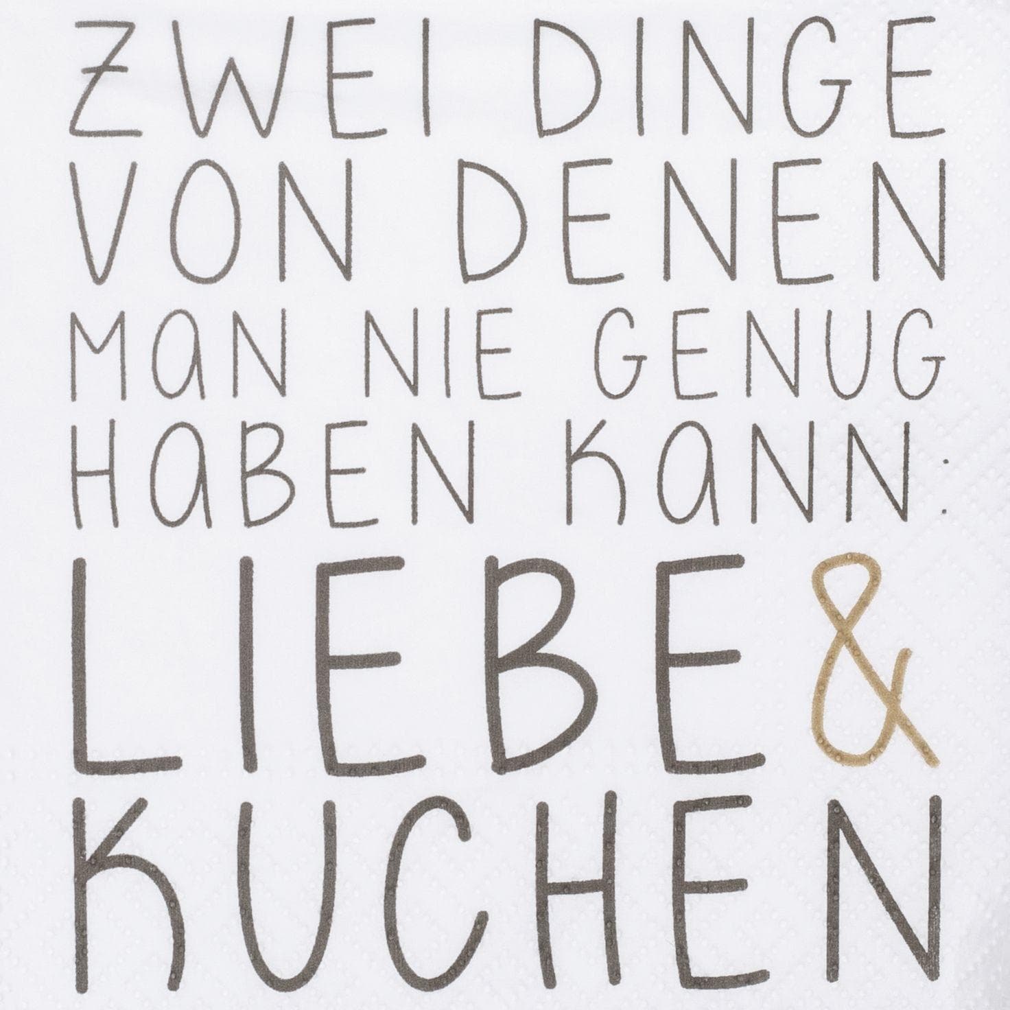 Servietten ZWEI DINGE VON Räder