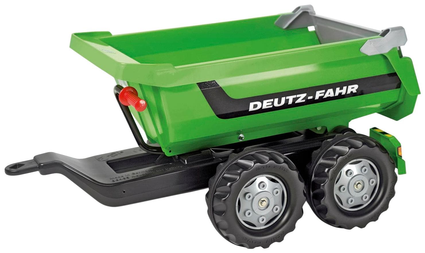 ROLLY TOYS Halfpipe Deutz Kinderfahrzeug-Anhänger grün