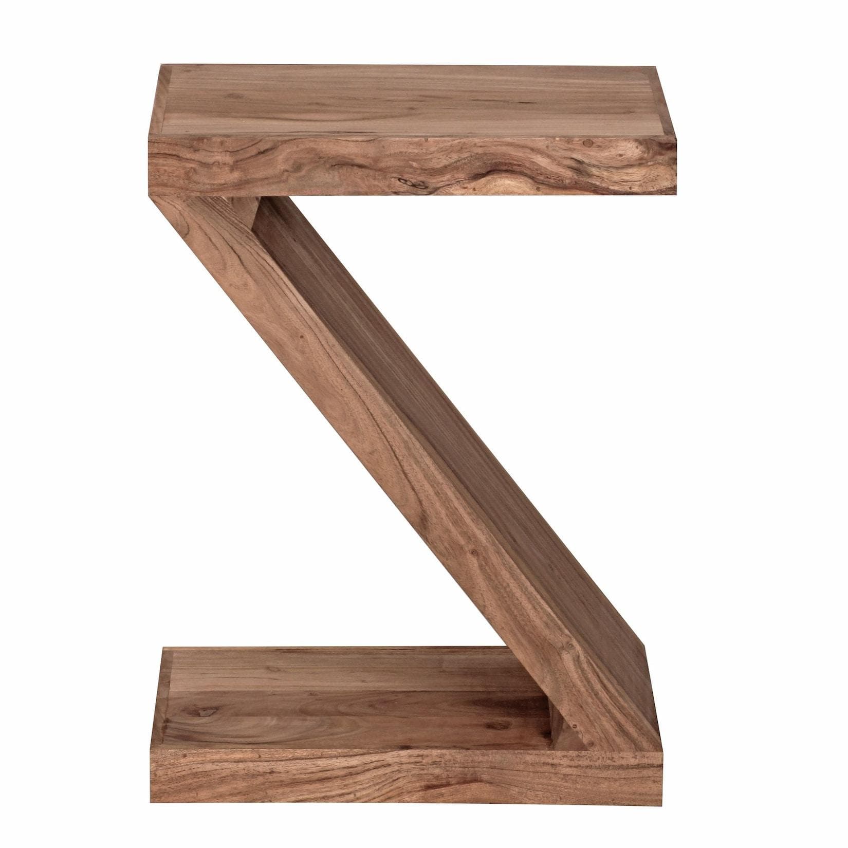 KADIMA DESIGN Beistelltisch Z Cube Akazie Handgefertigt