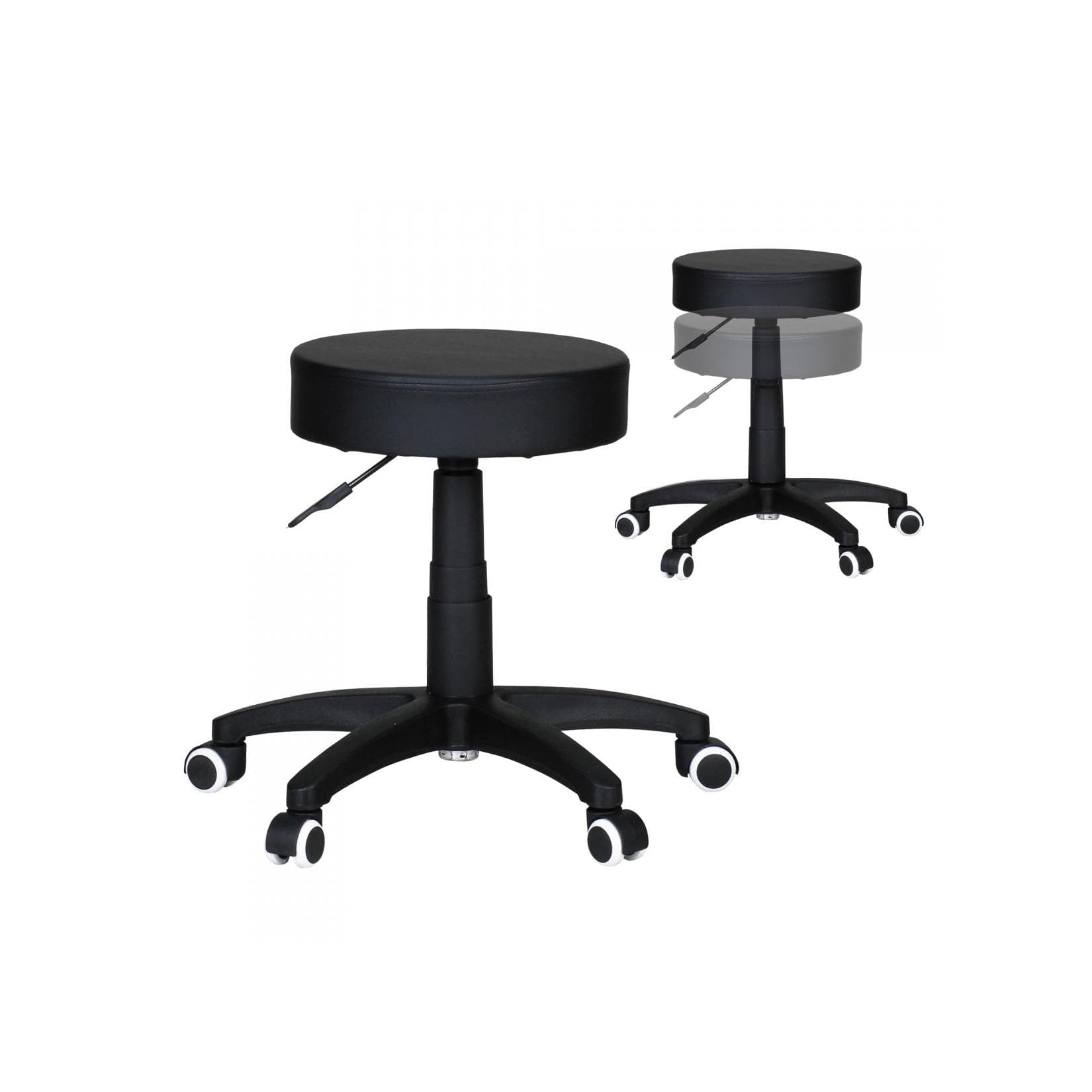 Ergonomischer Drehhocker für Büro & Kosmetik