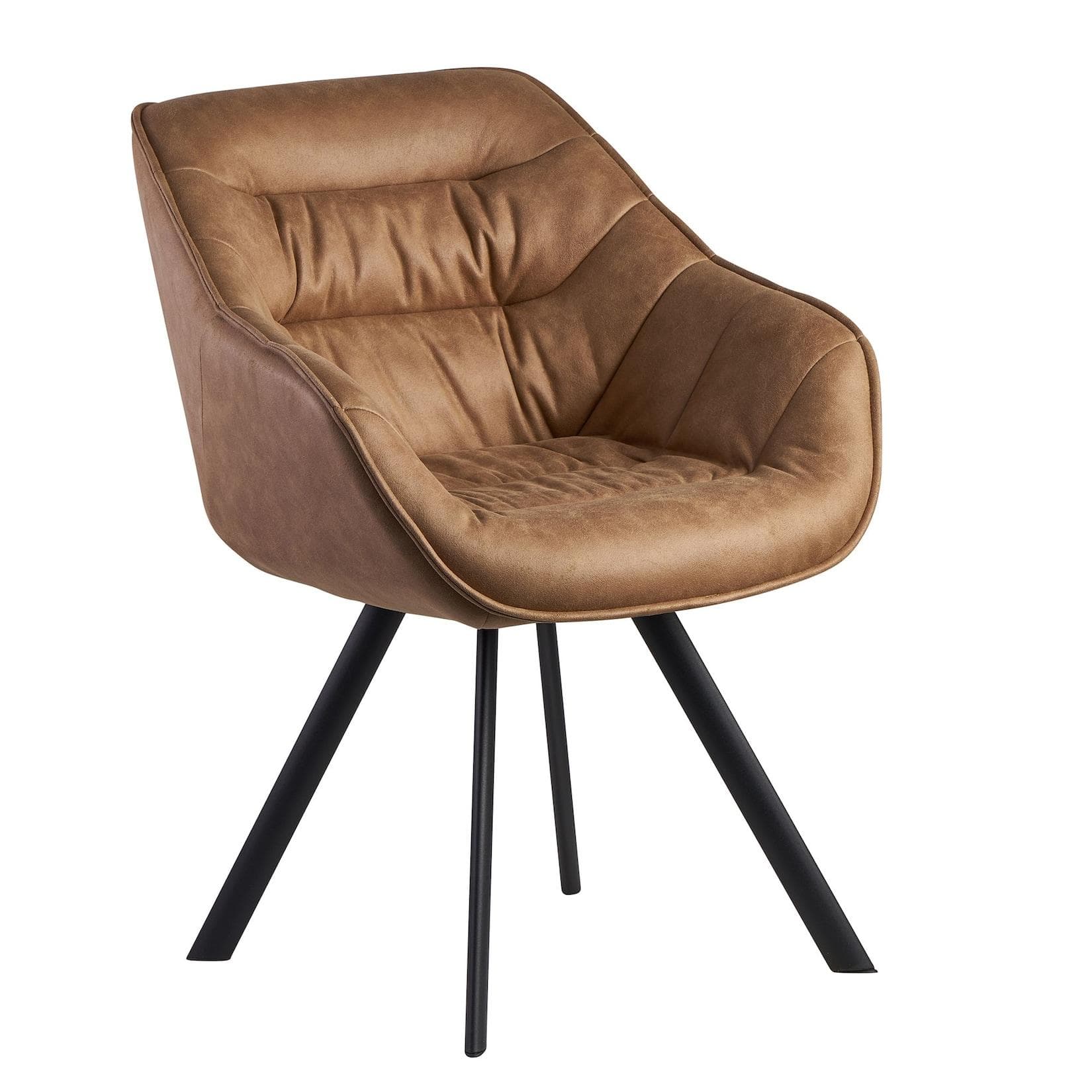 KADIMA DESIGN Esszimmerstuhl LOCHE Samtbezug Eisenstandbeine Grün/Rosa/Beige