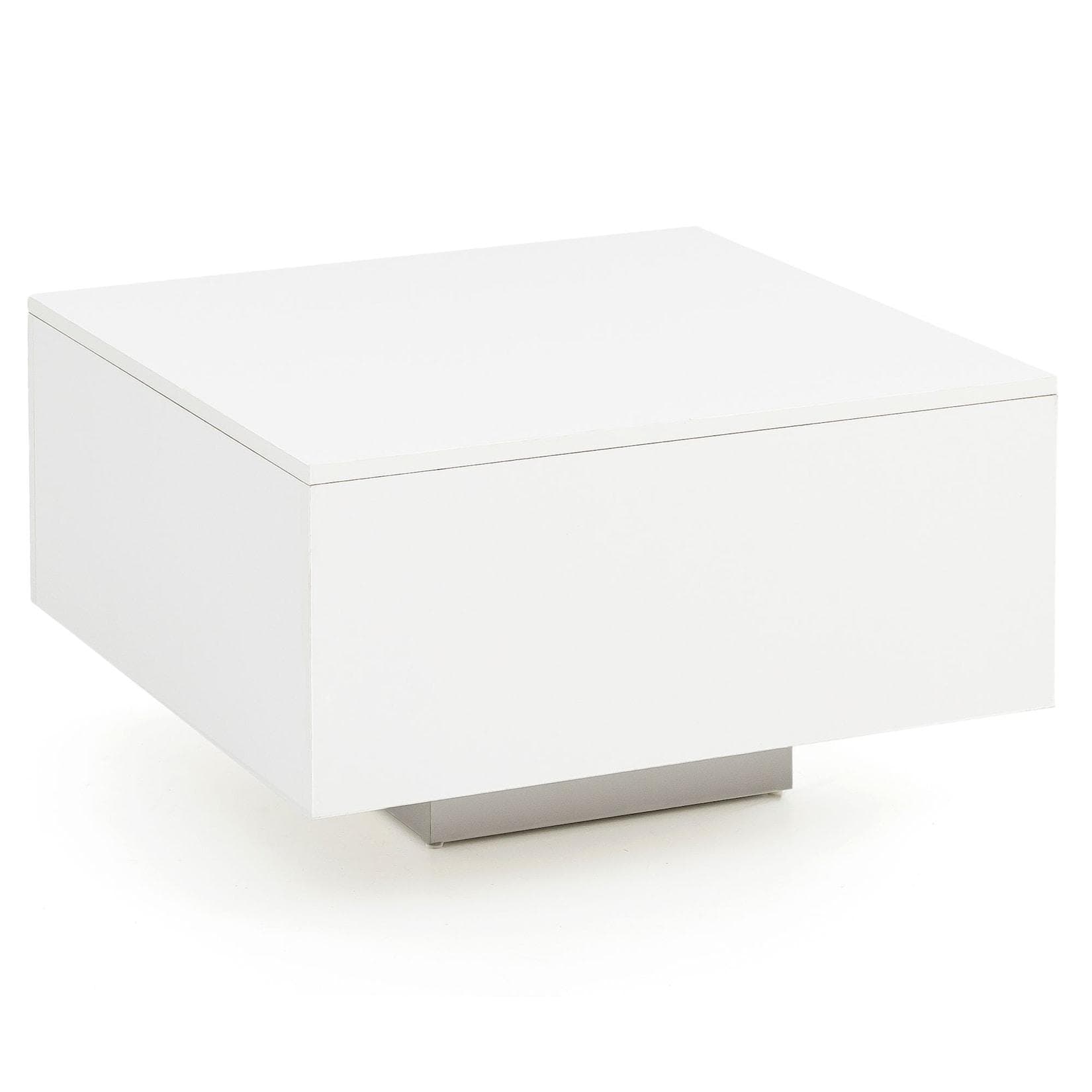 KADIMA DESIGN Holz Couchtisch Puristischer C-Tisch Wohnzimmer