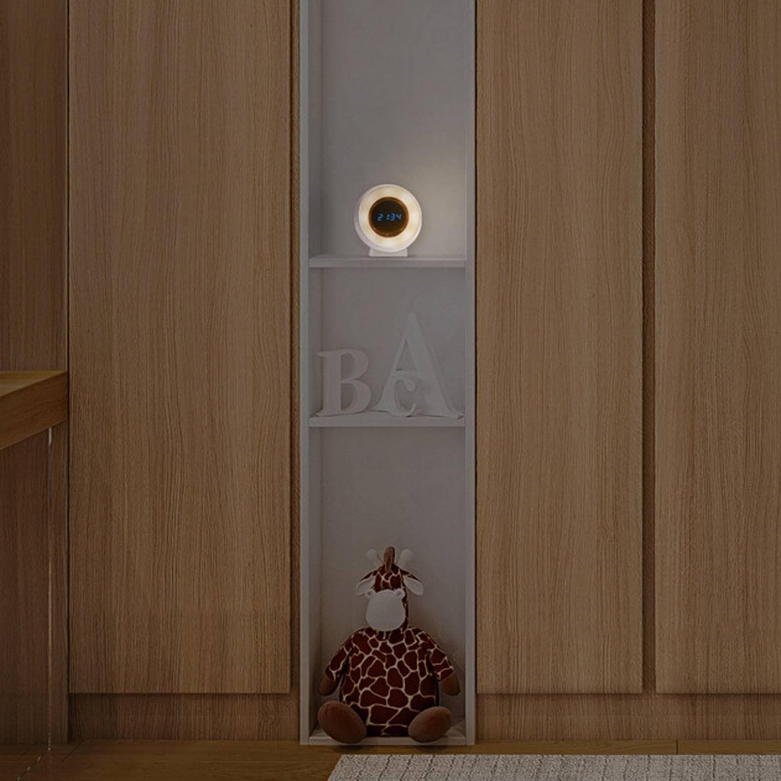 OSRAM LED-Akku-Nachtlicht NIGHTLUX CLOCK Uhr CCT